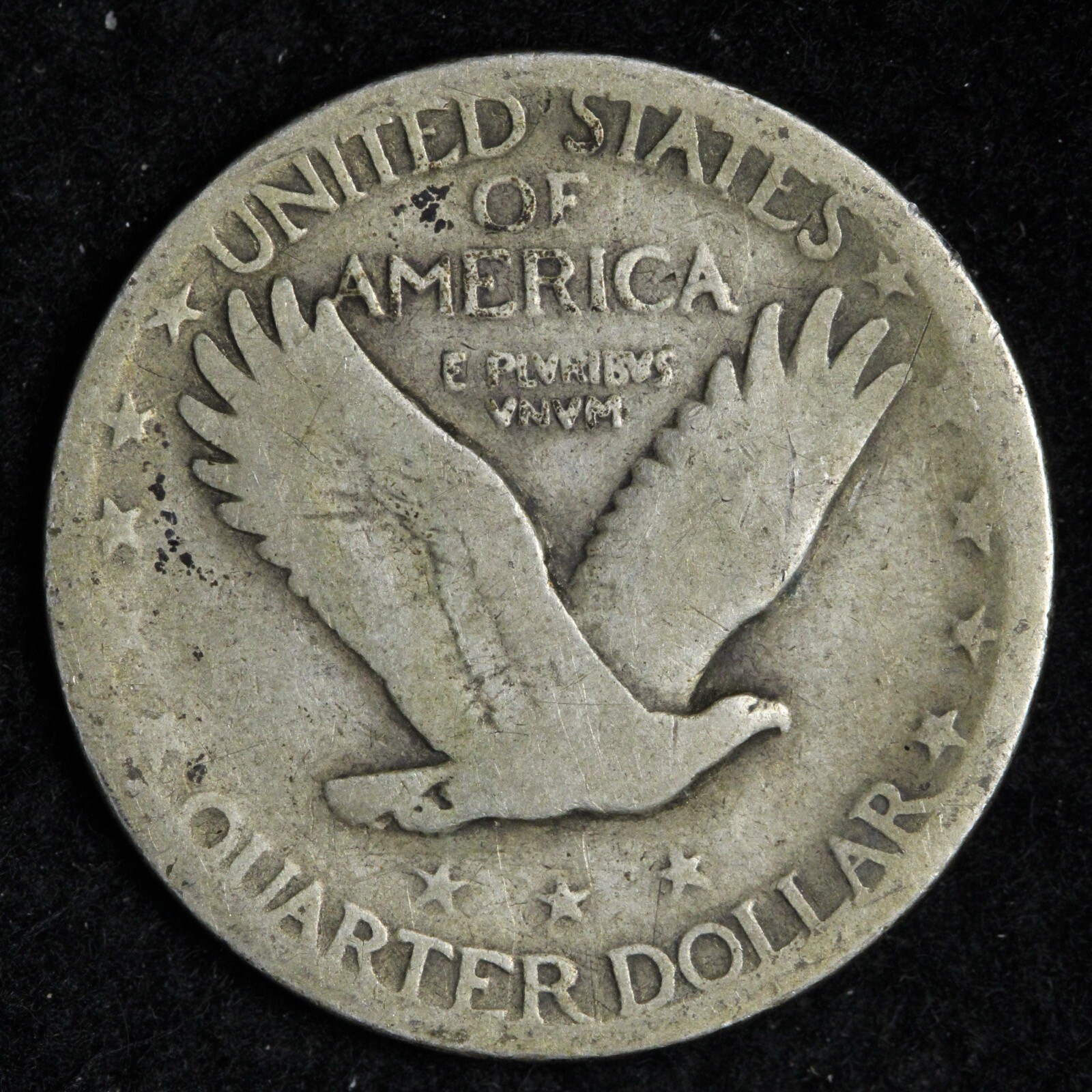 1927 Standing Liberty Silver Quarter E312 QM