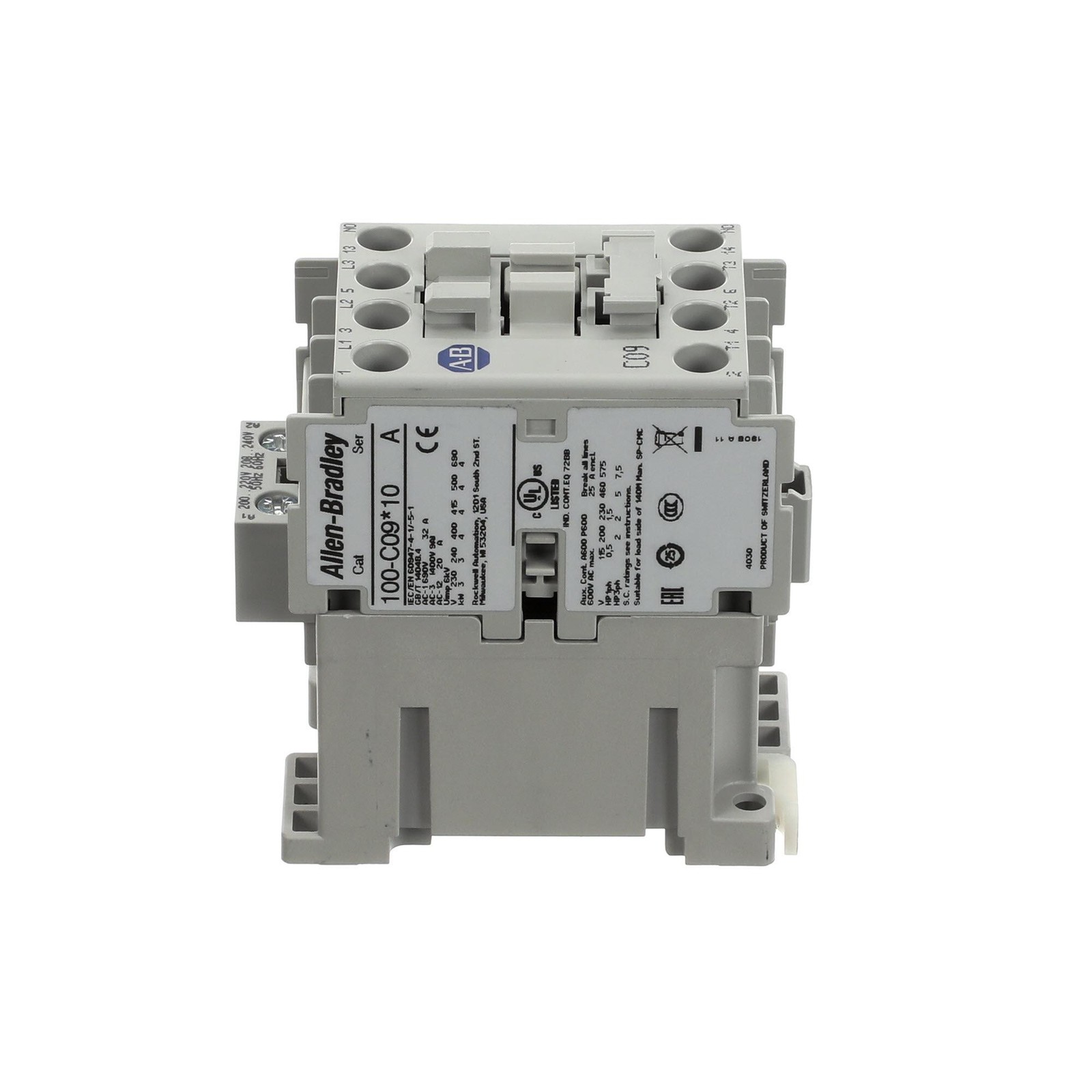 Vogt Ice Machines Contactor, 9A, 3 Pole, W/No Au 12A7516E23 - Genuine OEM