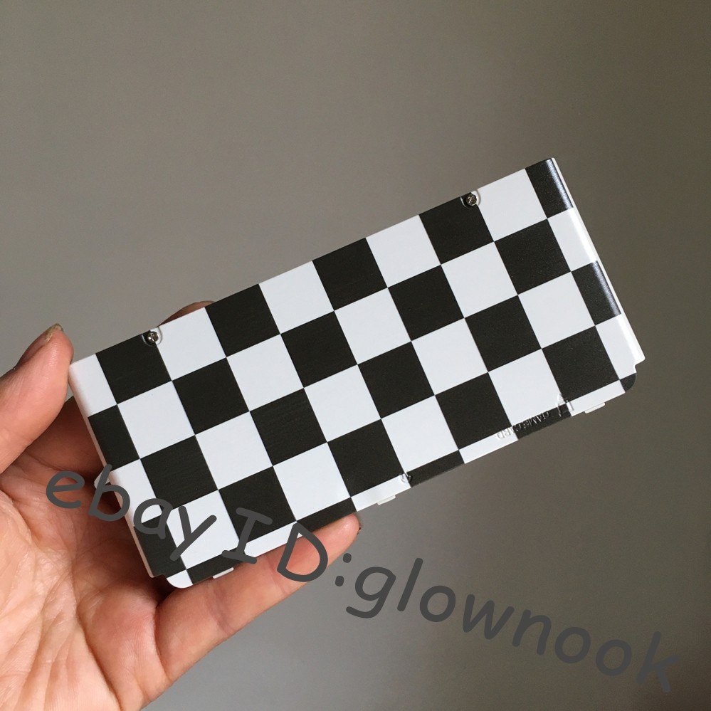 Nintendo series console parts Cover Shell Checkerboard Pattern Protective Case