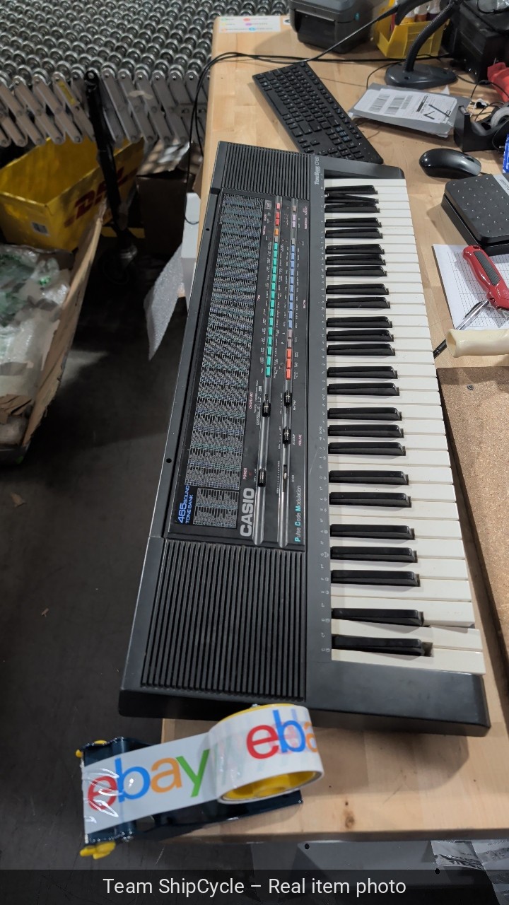 DEFECTIVE vintage Casio Casiotone CT650 electronic keyboard G3D