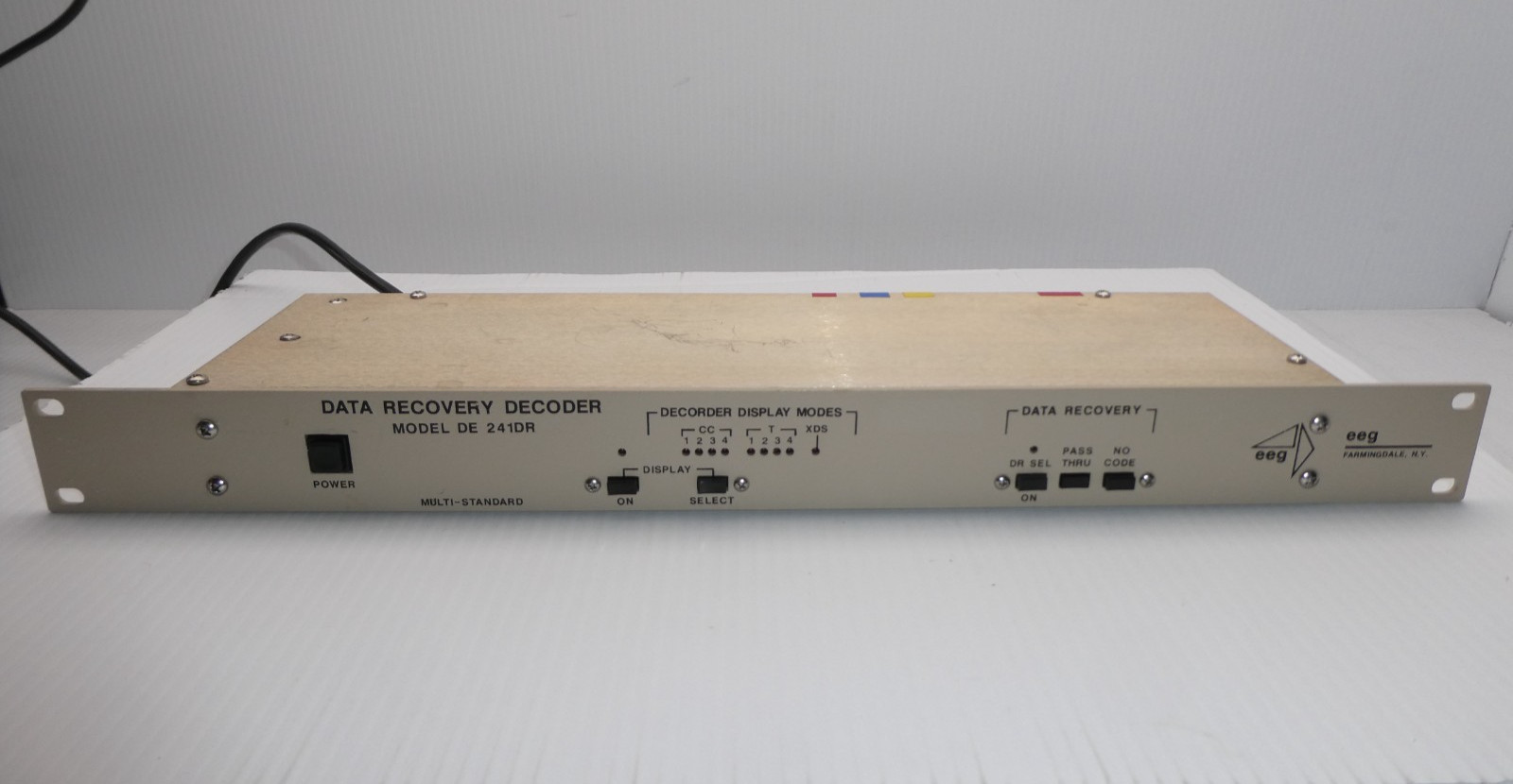 eeg DE241DR Data Recovery Decoder 241DR-447 115V In