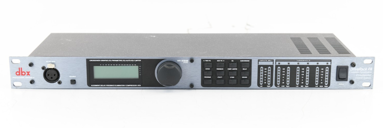 DBX DriveRack PA Model DBXPAV - Complete Equalization Loudspeaker Control System