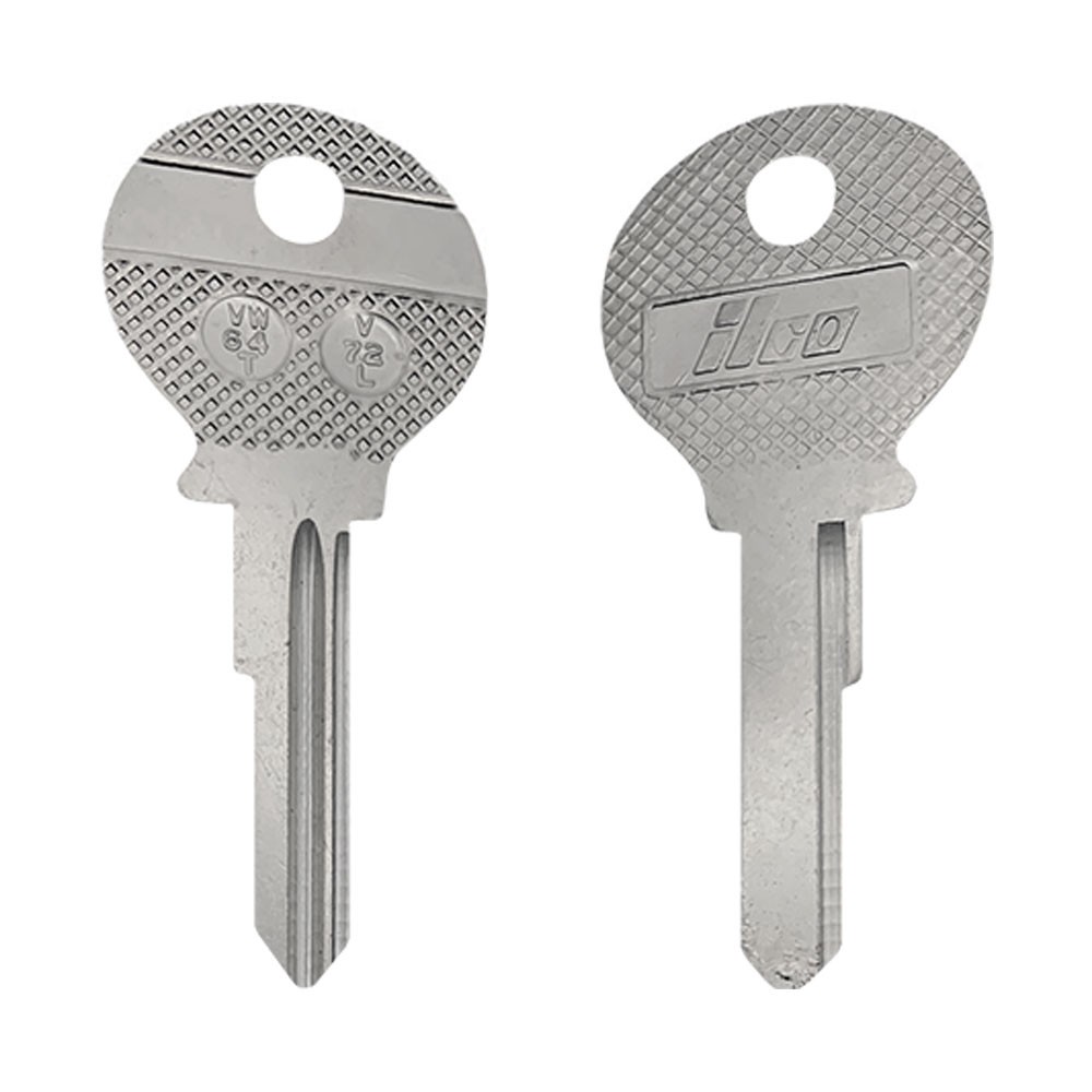 V72L Key Blank Nickel