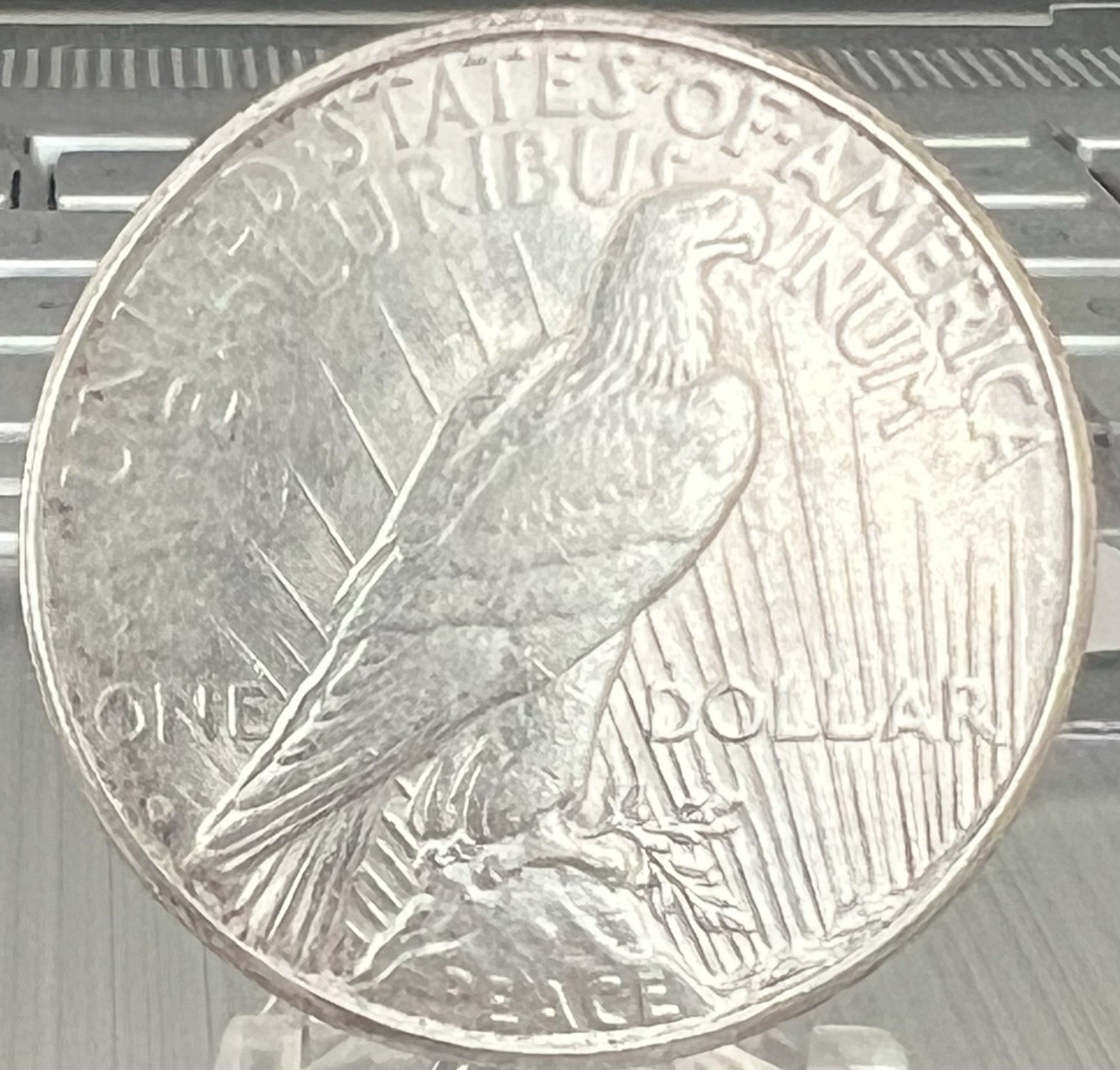 1927-S Peace Silver Dollar (A/U)