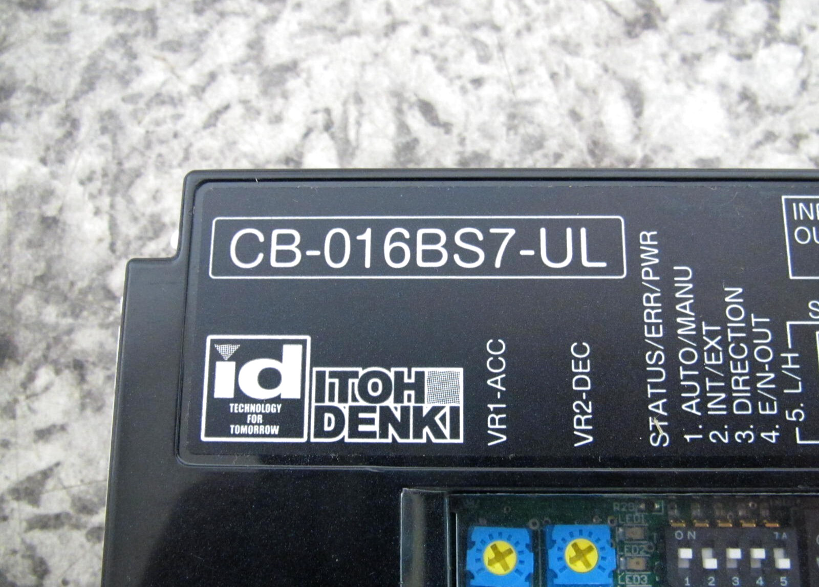Itoh Denki CB-016BS7-UL Conveyor / Roller Driver Card / Module Free Shipping
