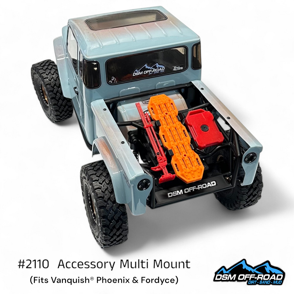 Accessory Multi Mount (Fits Vanquish® Phoenix & Fordyce) Sand Ladder Jack Fuel