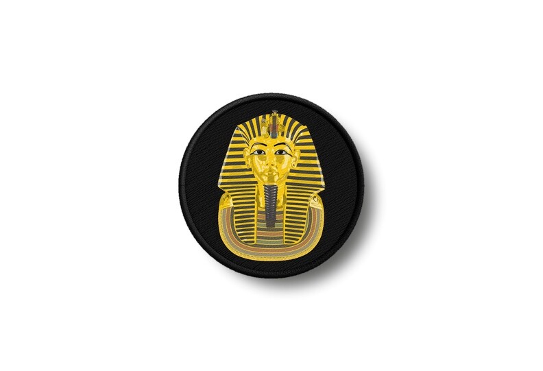 Patch Badge Iron-On Printed Embroidery Tutankhamun Egypt