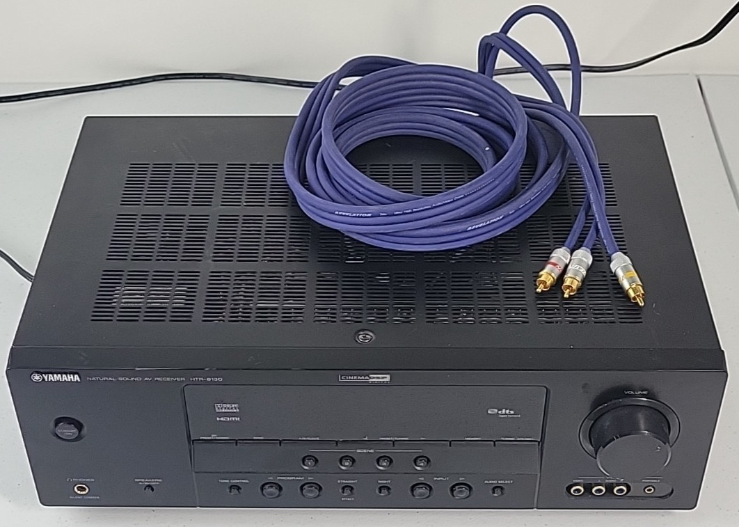Yamaha HTR-6130 240 Watt 5.1 Channel Home Theater Receiver HDMI Works (G5)