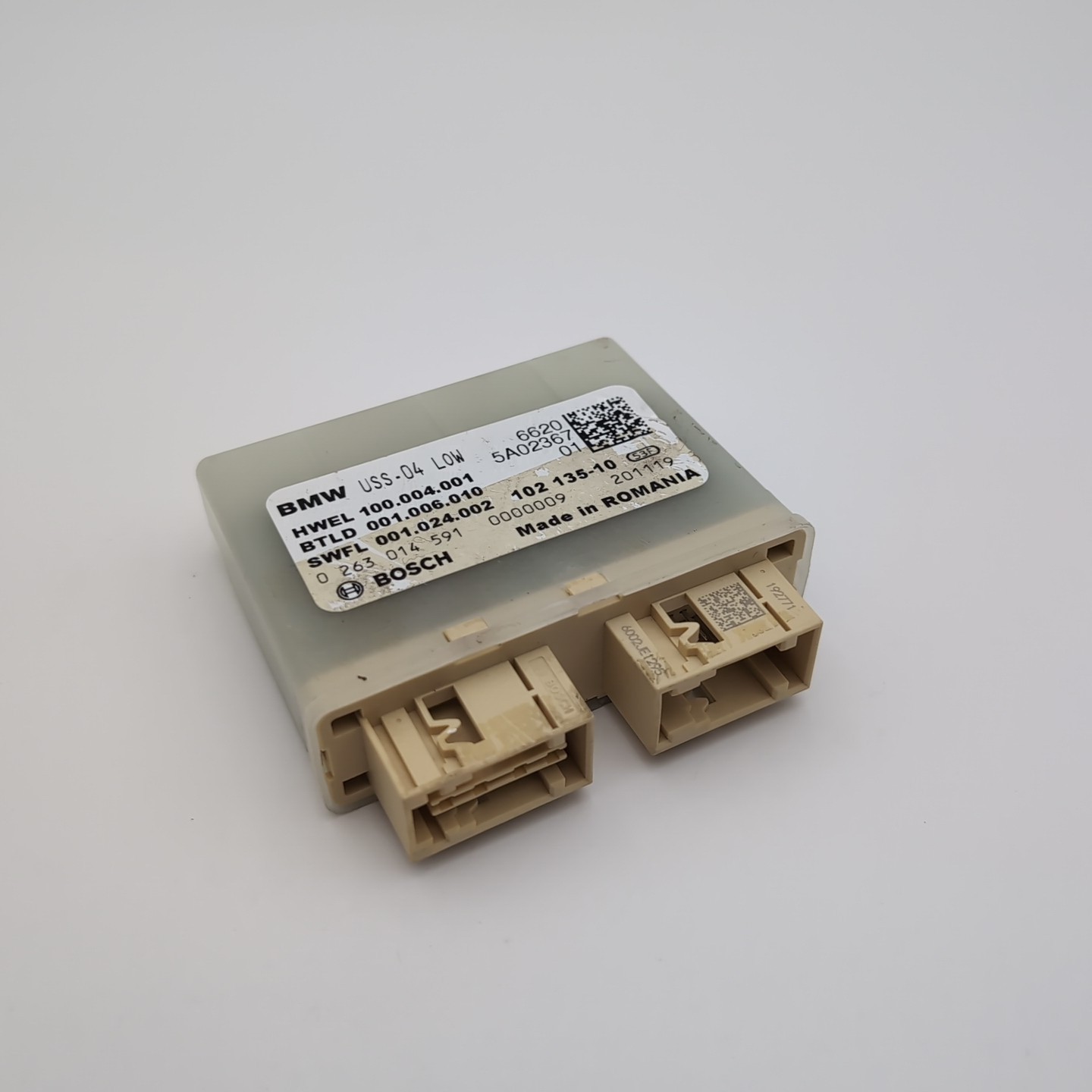 BMW G01 G05 G20 G22 G23 G26 G30 G42 USS Low Ultra Sonic Sensor Control Module