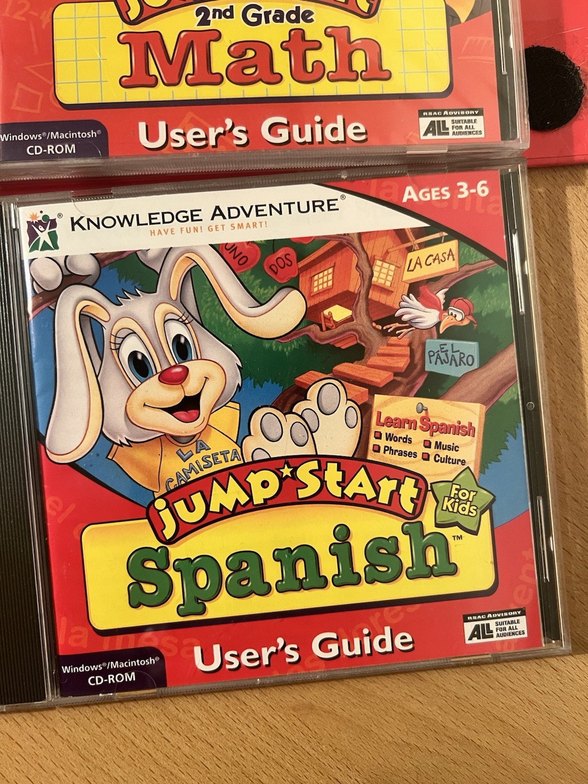 vintage JumpStart Learning System 12 CD-ROM Box Set Missing One CD Most Sealed.
