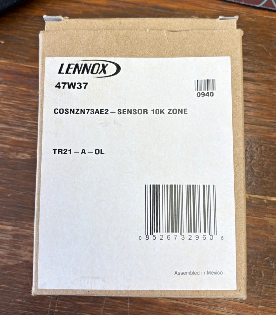 Lennox 47W37 10K Zone Sensor (COSNZN73AE2)