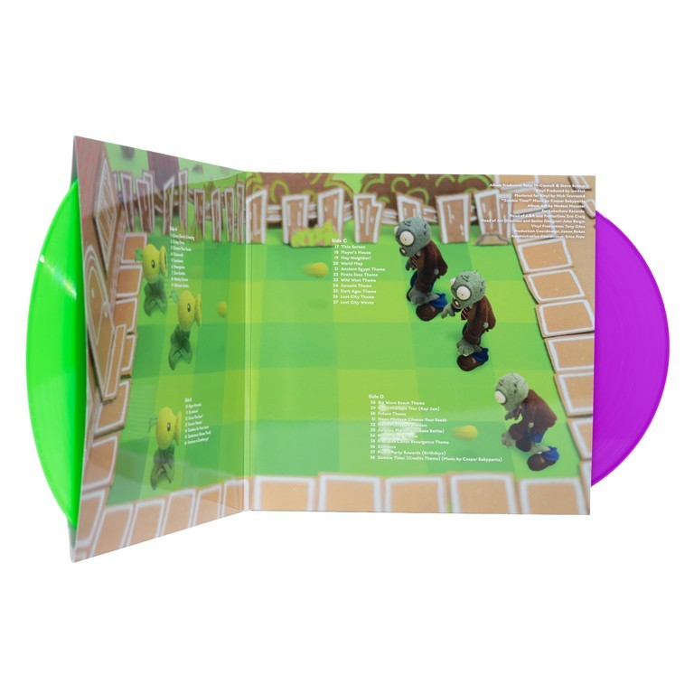 Plants vs. Zombies 2xLP