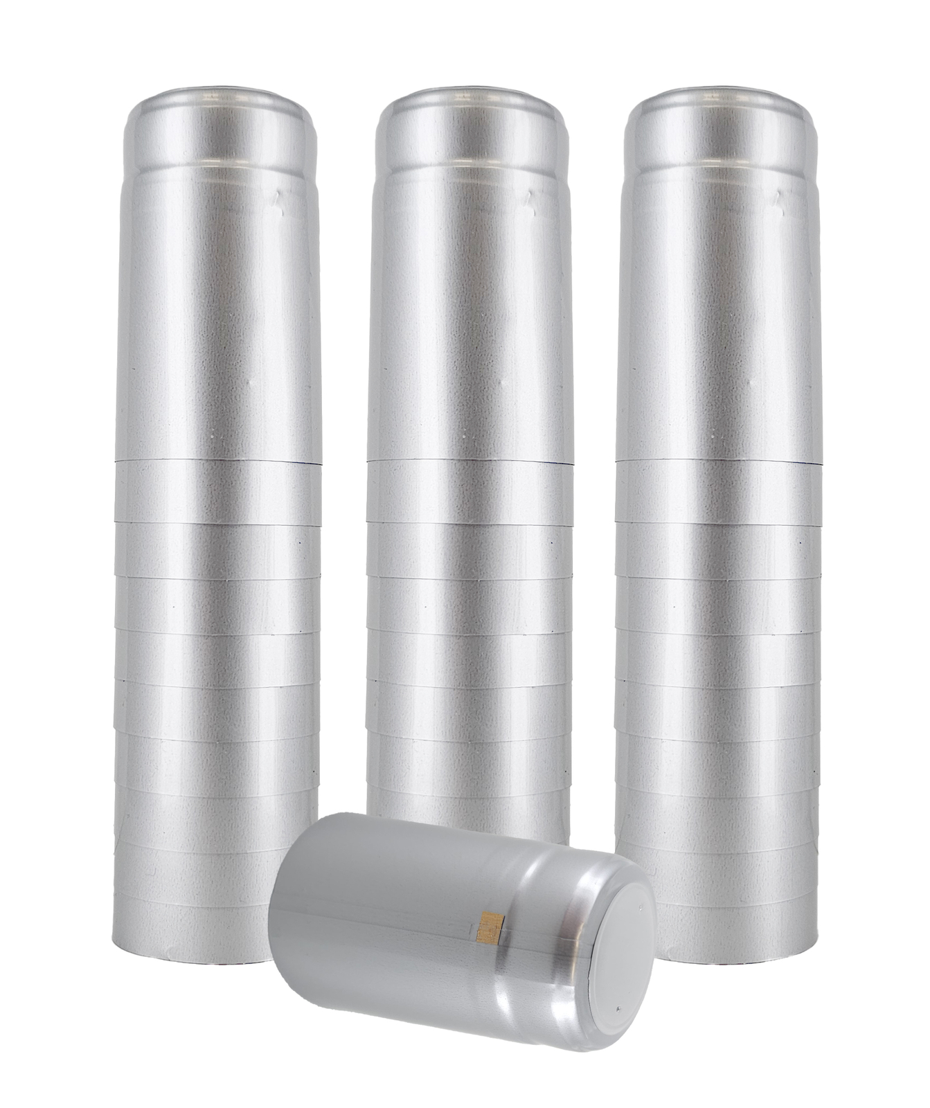 Home Brew Ohio Silver PVC Shrink Capsules 30 count
