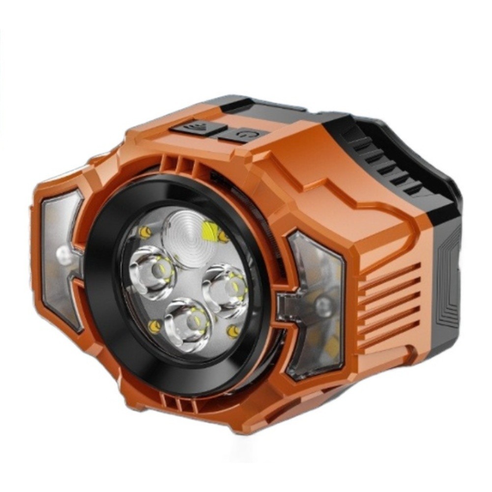 Rechargeable LED Headlamp 60g Lightweight Design for Long Wear Comfort