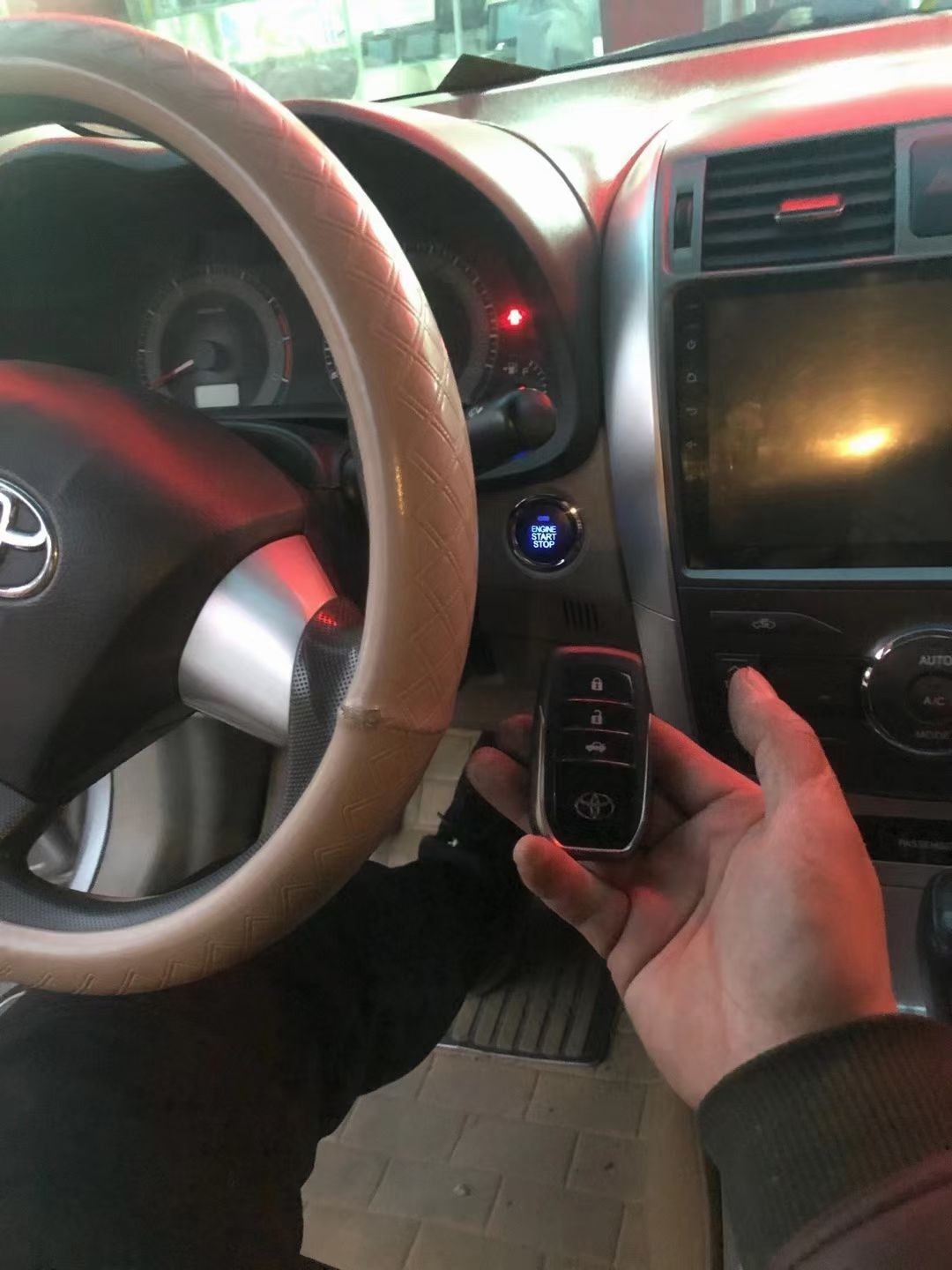 Push start remote start for Toyota Corolla 2008-13 ,Keyless Entry,Plug and Play