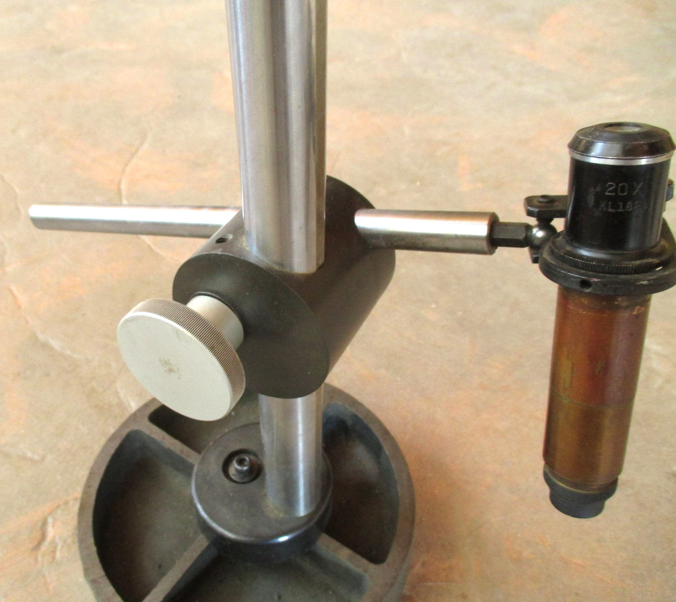 Monarch Tools Inspection Holder Indicator Base Stand w/ 20X Magnifier Microscope