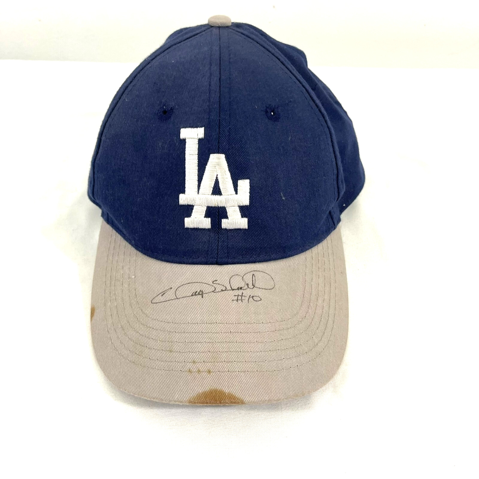 Gary Sheffield Signed Autographed LA Dodgers Cap Hat MLB