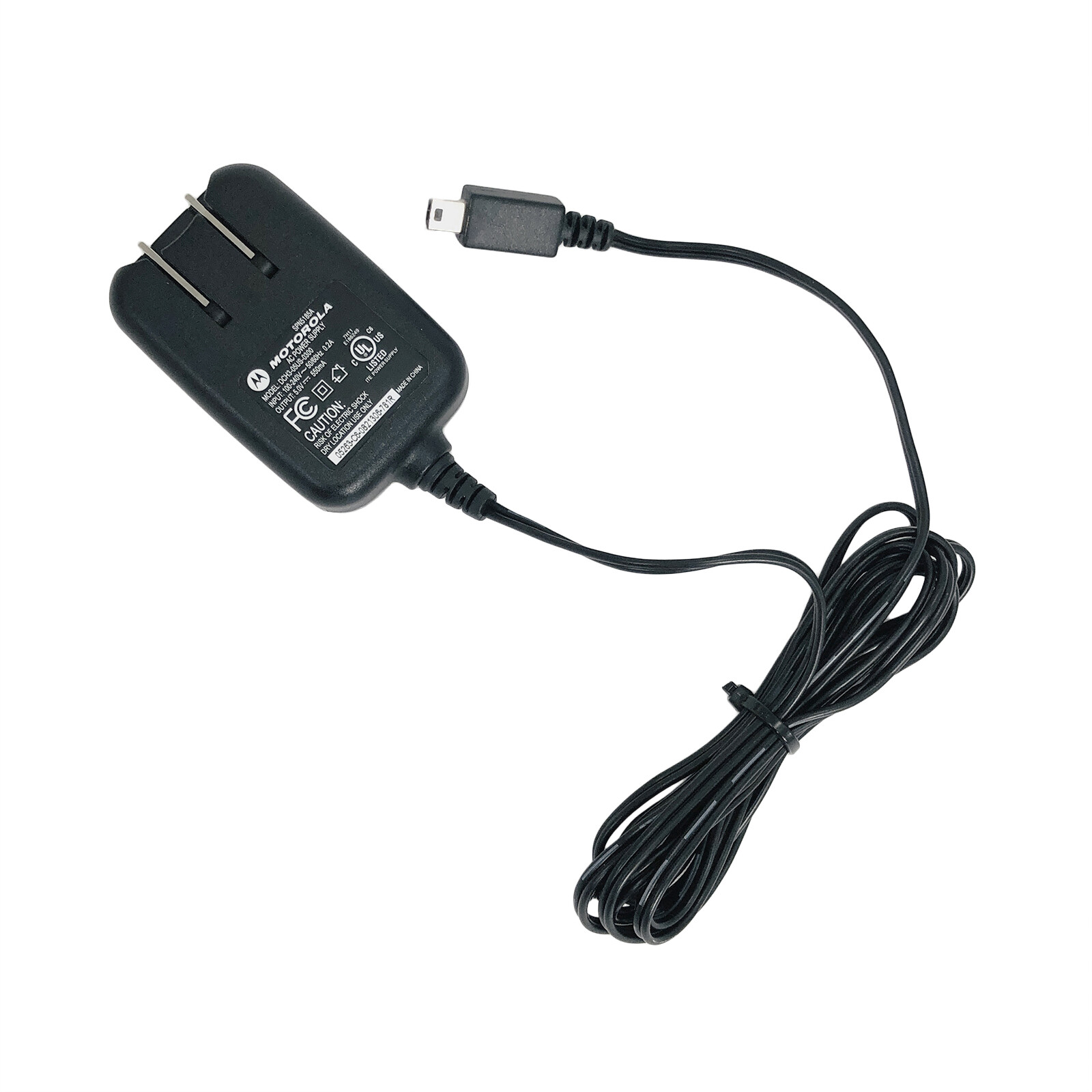 Genuine Motorola AC Wall Adapter Charger mini-USB for Cell Phone V235 V325