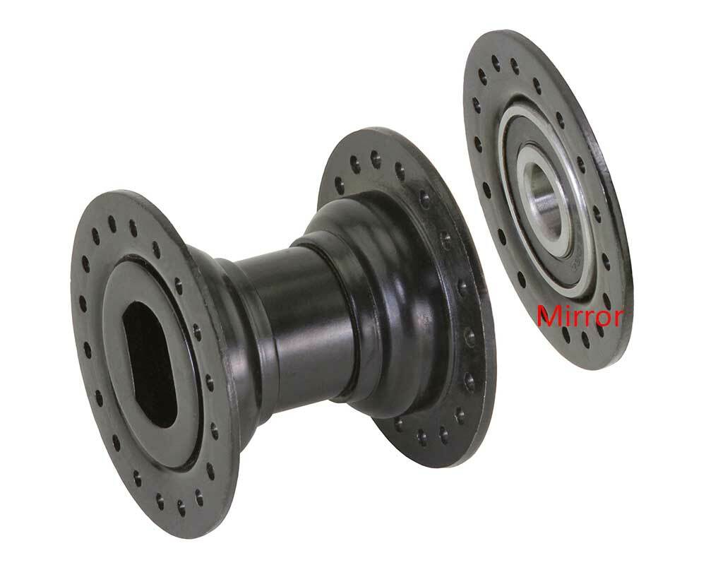 Bike Hollow Hub 36h 105g G/Right CH43 Black Bike parts,Bicycle parts.