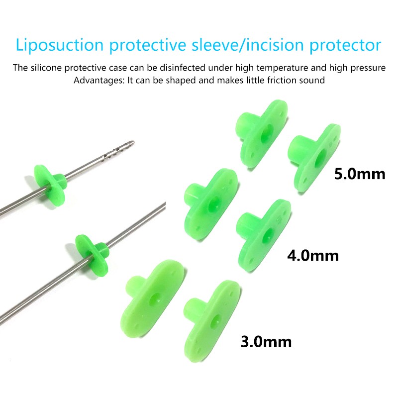 Flexible Silicone Liposuction Skin Protector Liposuction Skin Port Lipo Port