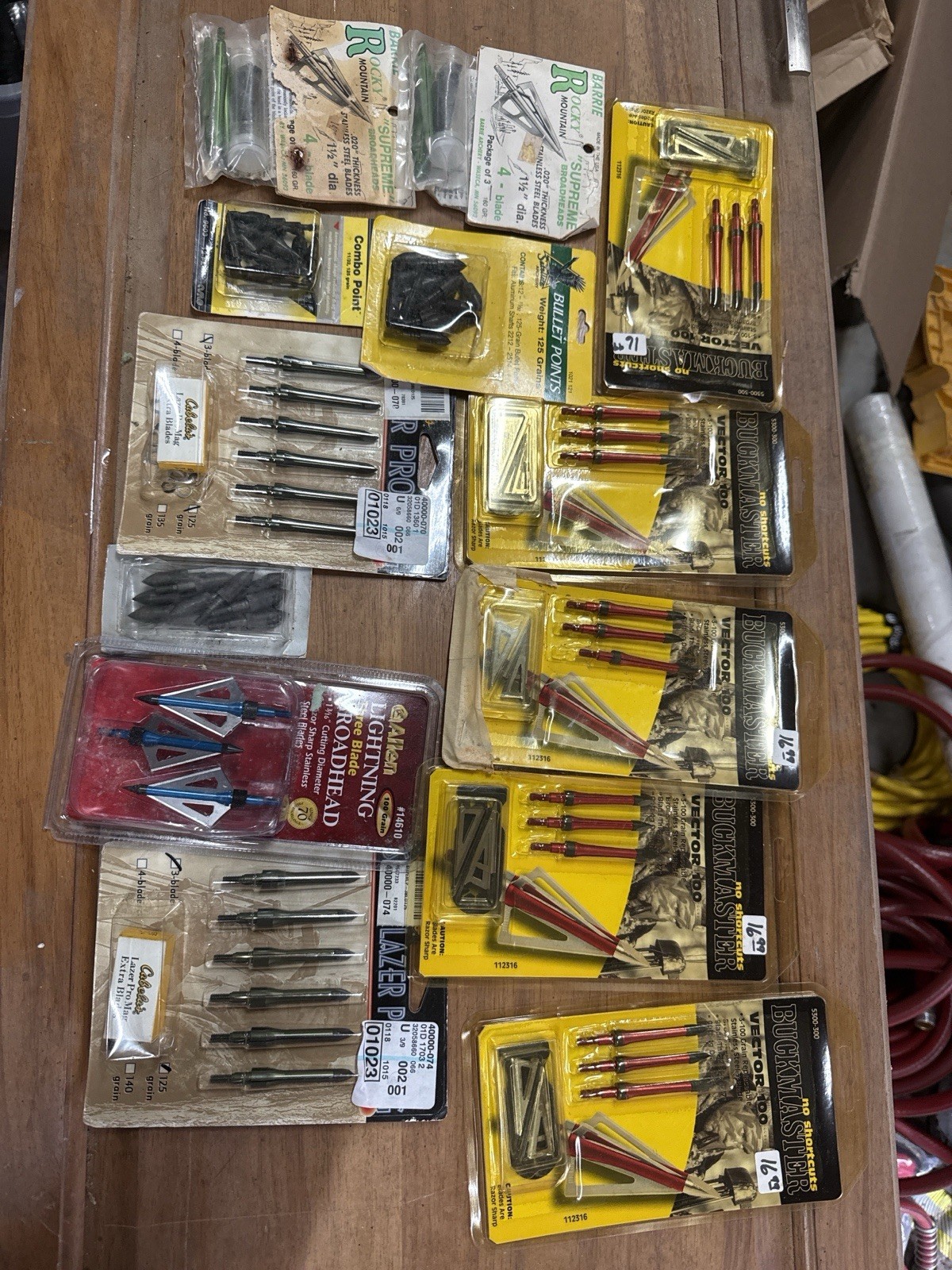 Archery Broadhead Lot Buckmaster Cabelas Allen Rocky Mountain Points