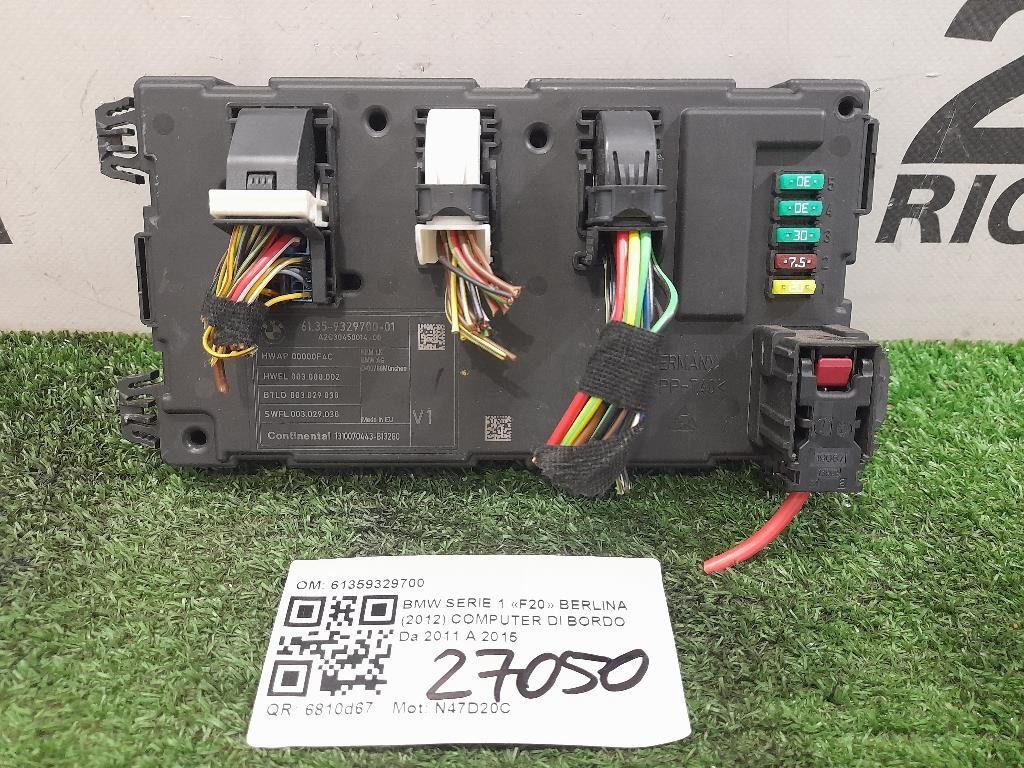 ECU Comfort For BMW Serie 1 (F21) 61359329700 N47D20C Diesel 1995 (12 > 18