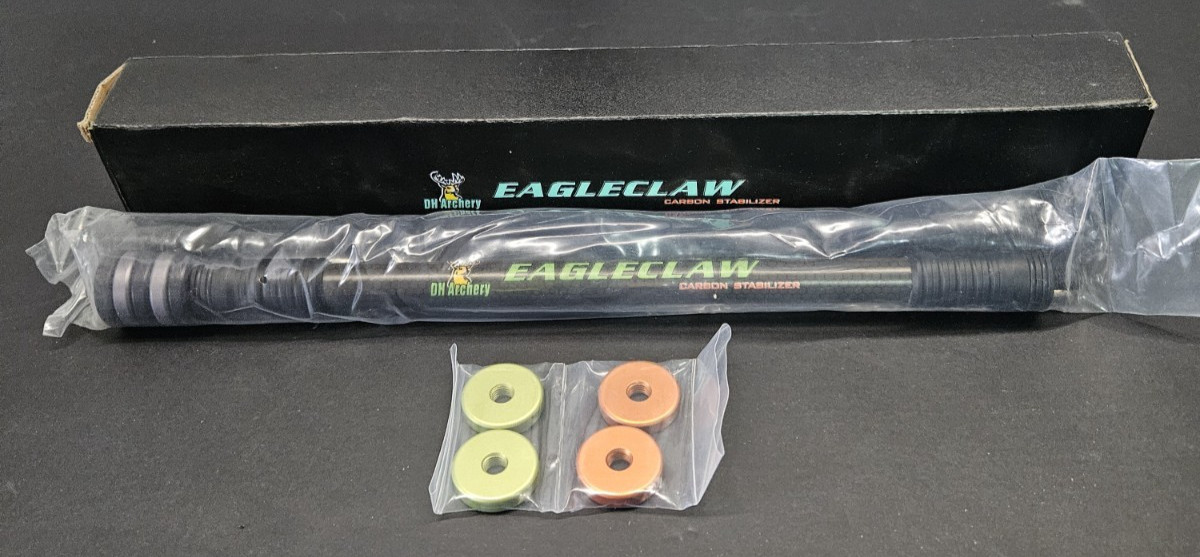 Eagle Claw Carbon Bow stabilizer 12 inch - Black