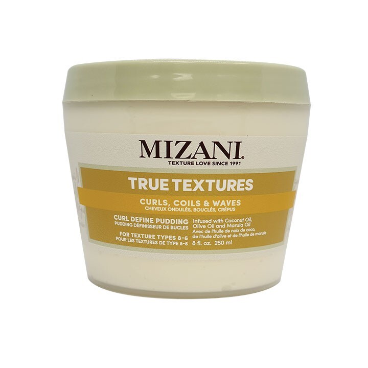 "NEW LOOK!!!" Mizani True Textures Curl Define Pudding 8oz "Free Shipping"