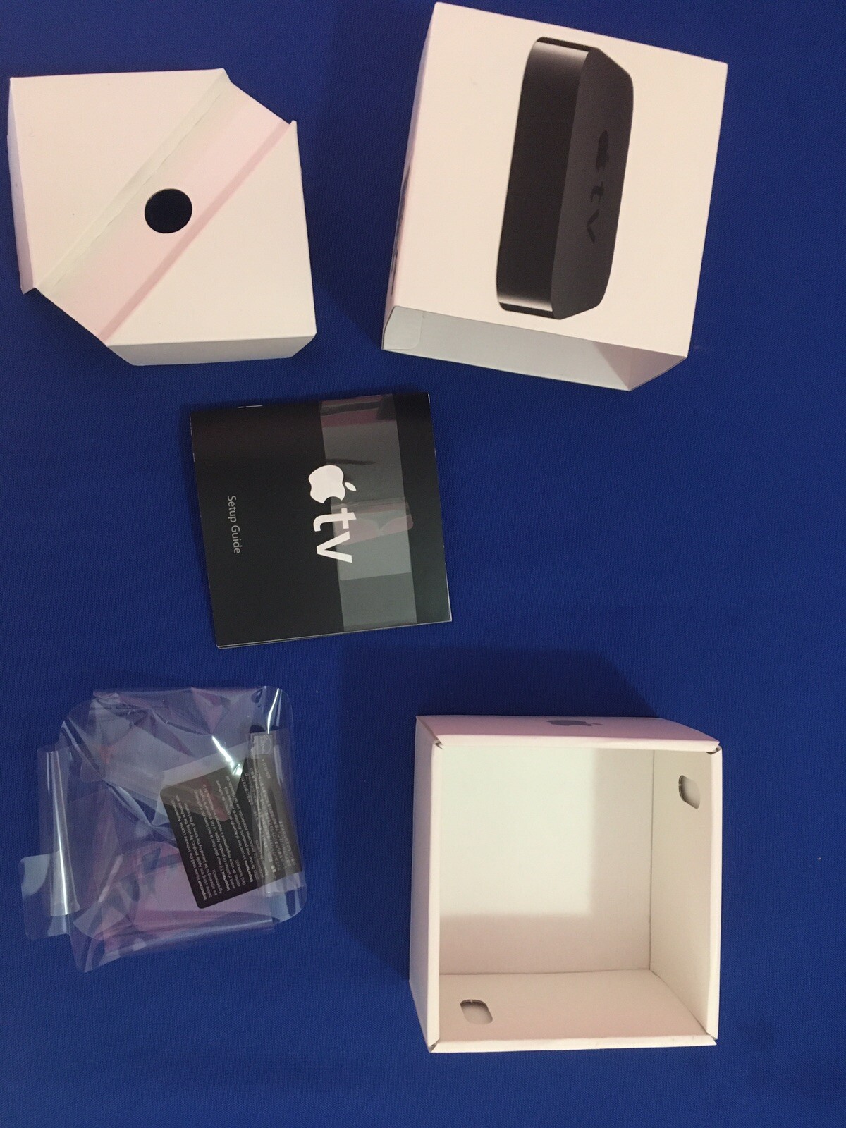 Apple TV Wireless MC572LL/A EMPTY Box See Pics