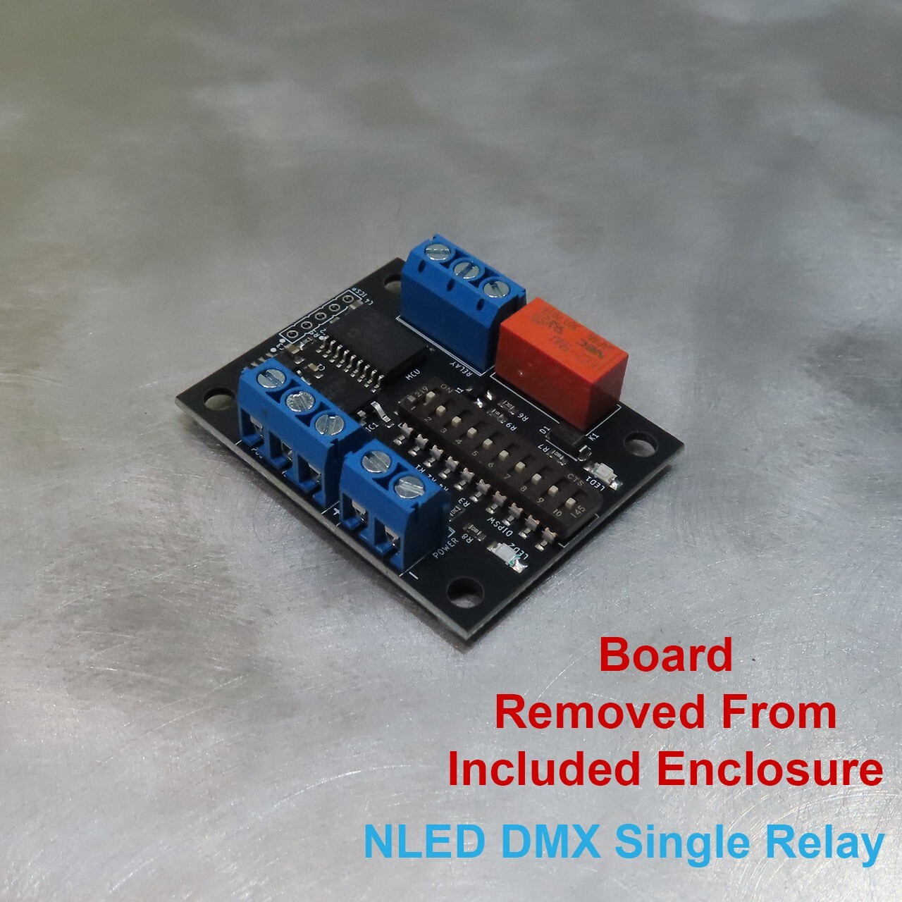 NLED DMX Single Channel Relay - With R.D.M