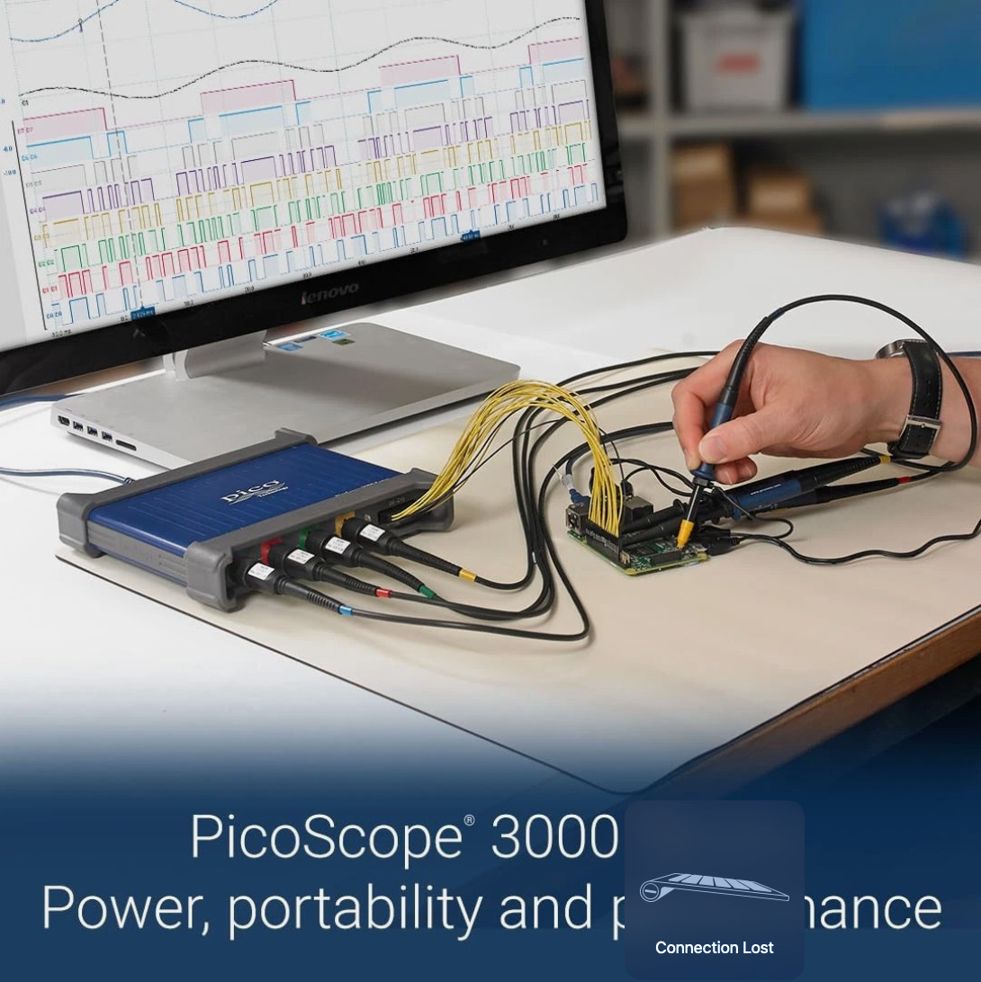 PicoScope 3406D MSO Oscilloscope 4+16 Channel 200 MHz USB (Very Slightly Used!!)
