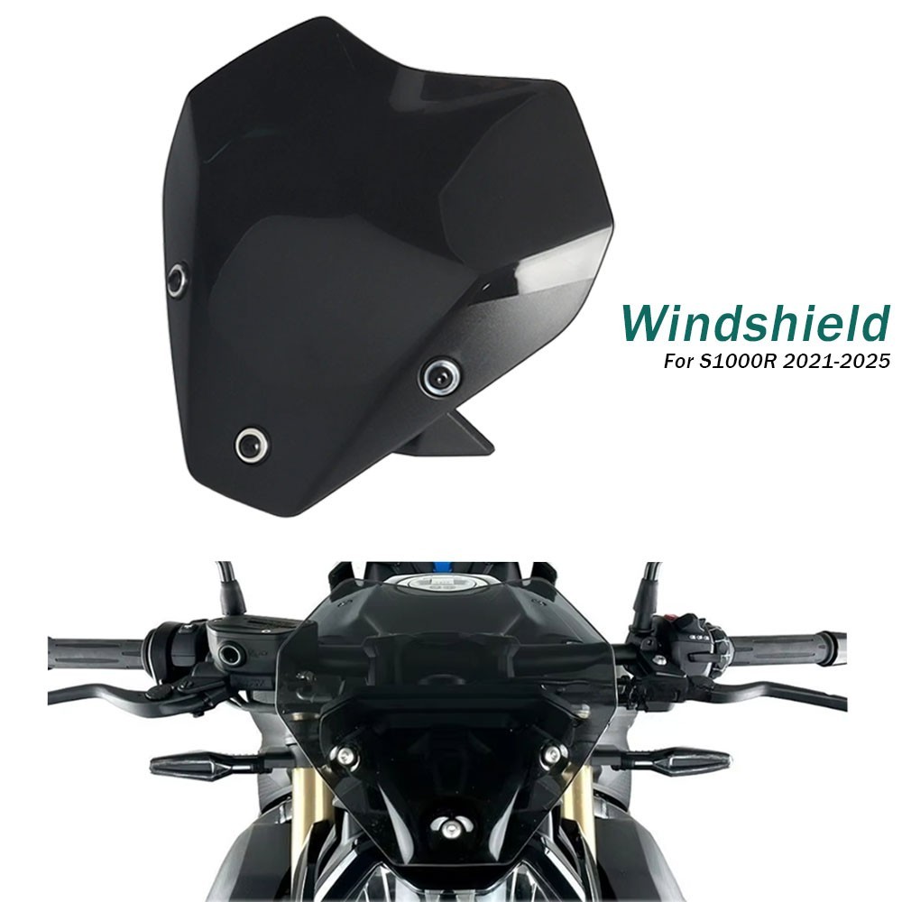 Motorcycle Spoiler Windscreen For BMW S1000R S1000 R S 1000 R 2021-2025