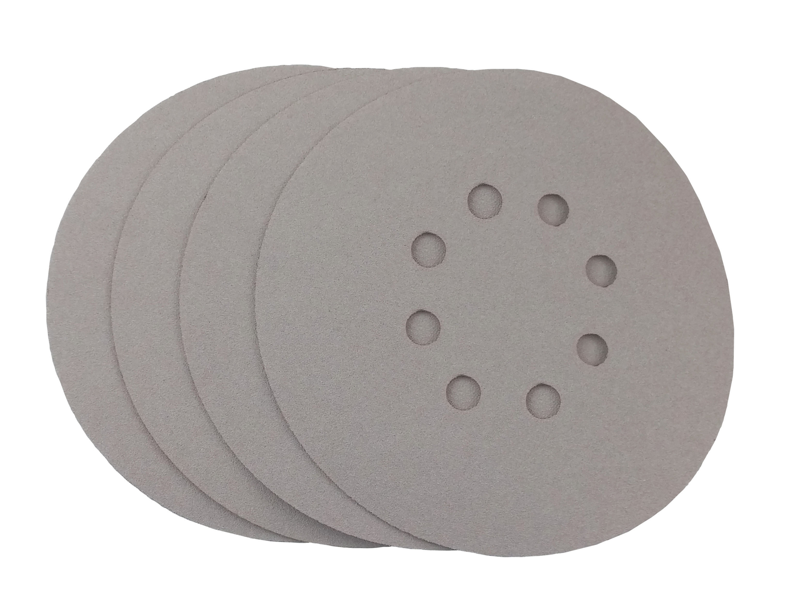 6" X 8 Hole Platinum Film Hook and Loop Grip Sanding Discs (25 Pack, 320 Grit)