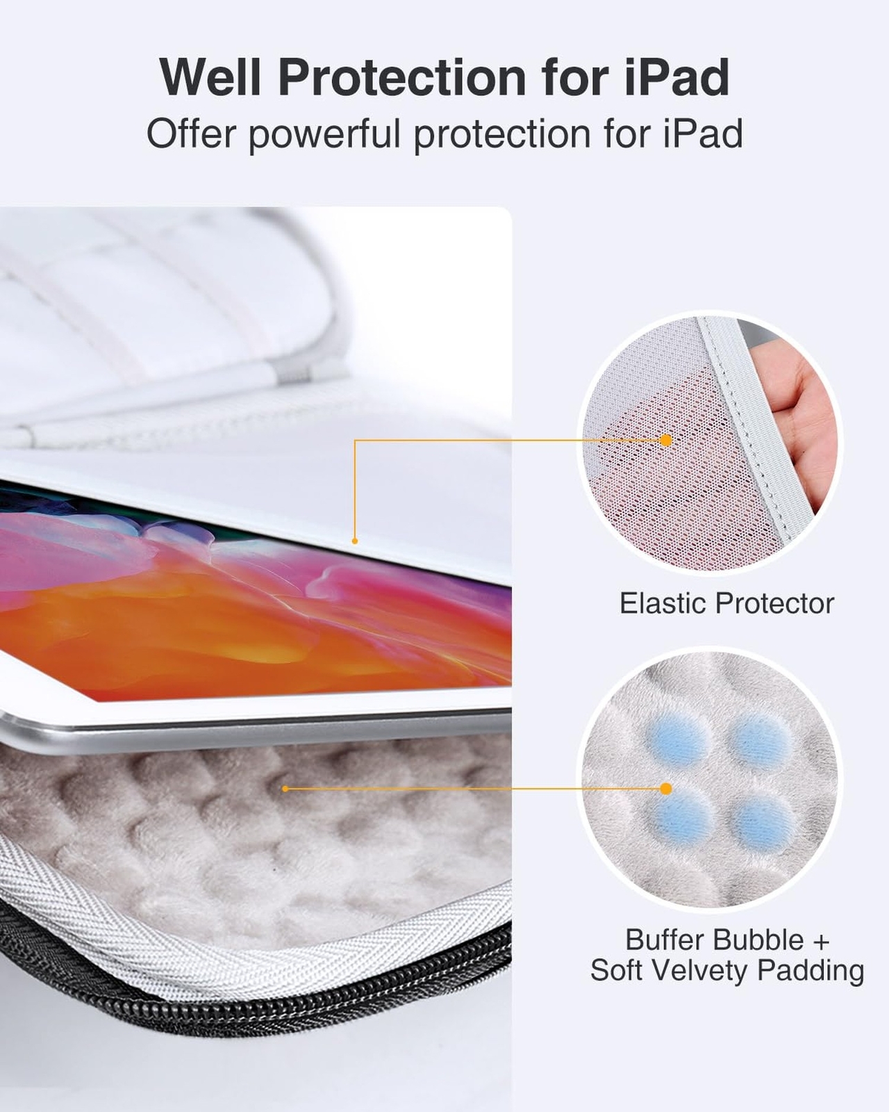 Luxtude Electronic Organizer Travel Case Large, Hard Case for Electronics, EV...