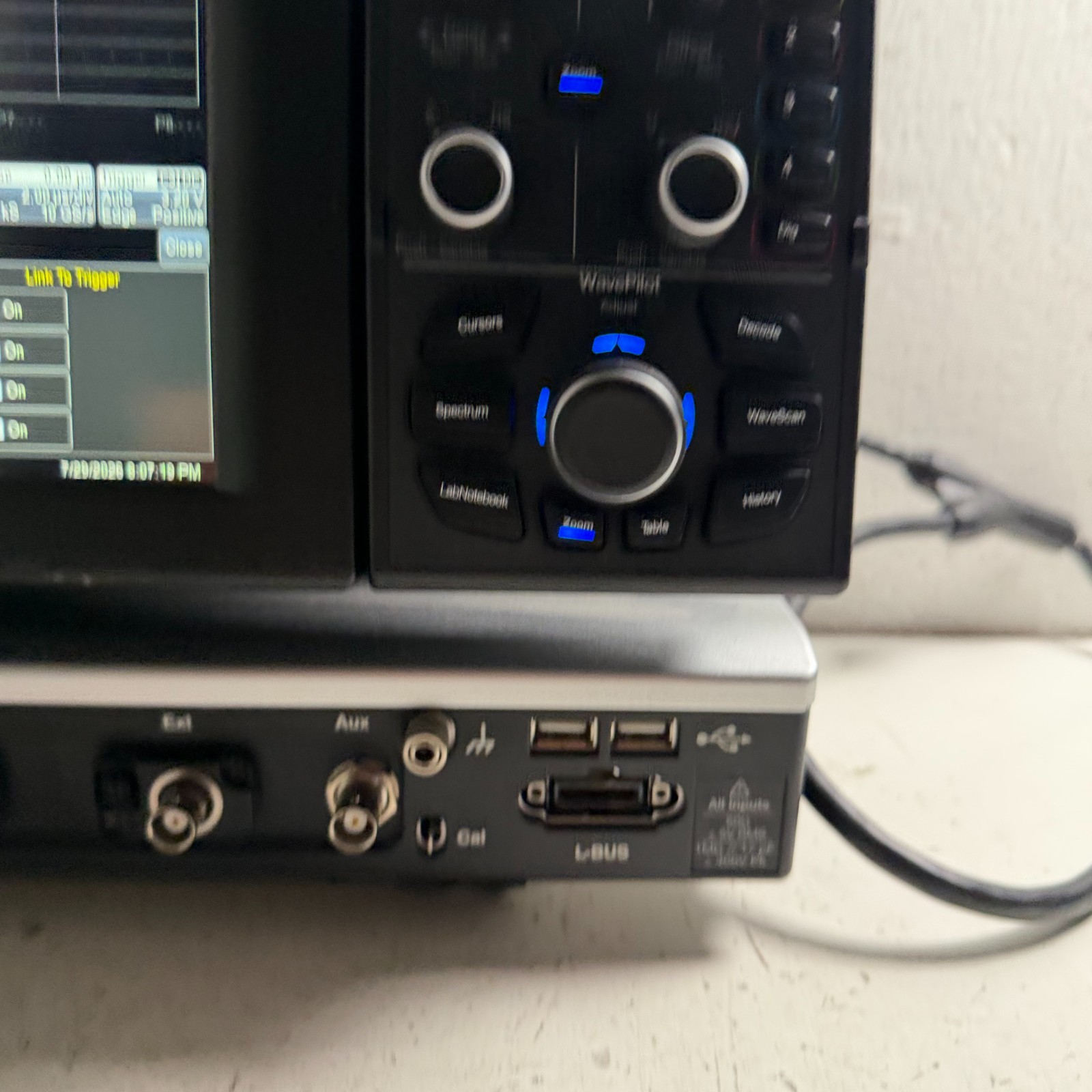 LeCroy WaveRunner 610Zi 12.1" WideScreen Touch Screen Digital Oscilloscope