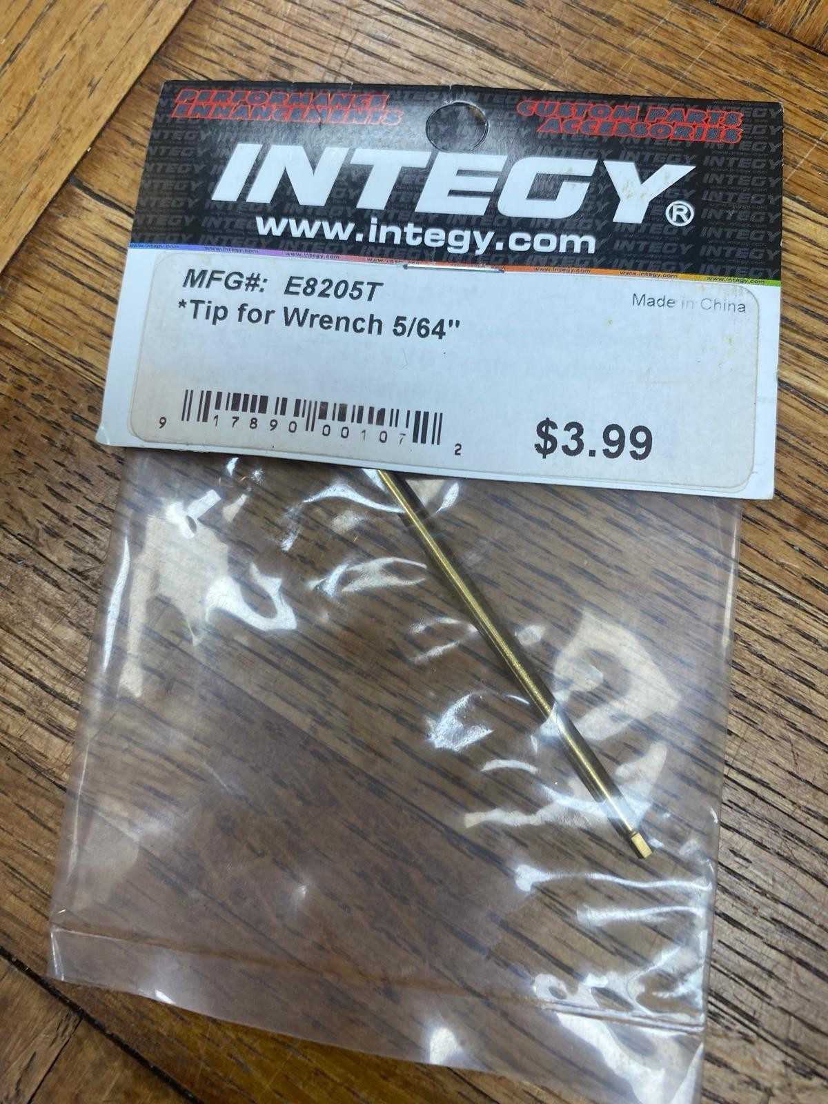 Integy E8205T Precision-Crafted Tip Designed for Wrench 5/64