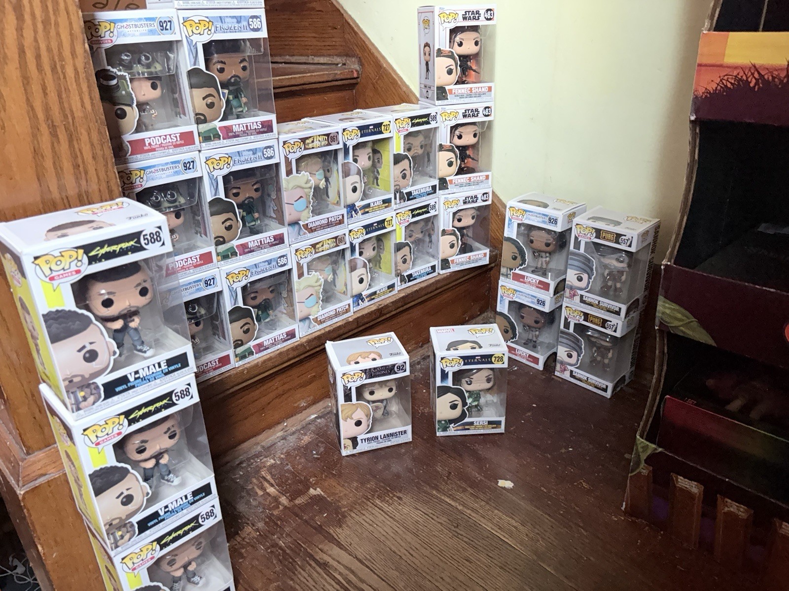 Funko Pop! Vinyl Mixed Lot Boxed Spider-Woman Fennec Shand Takemura