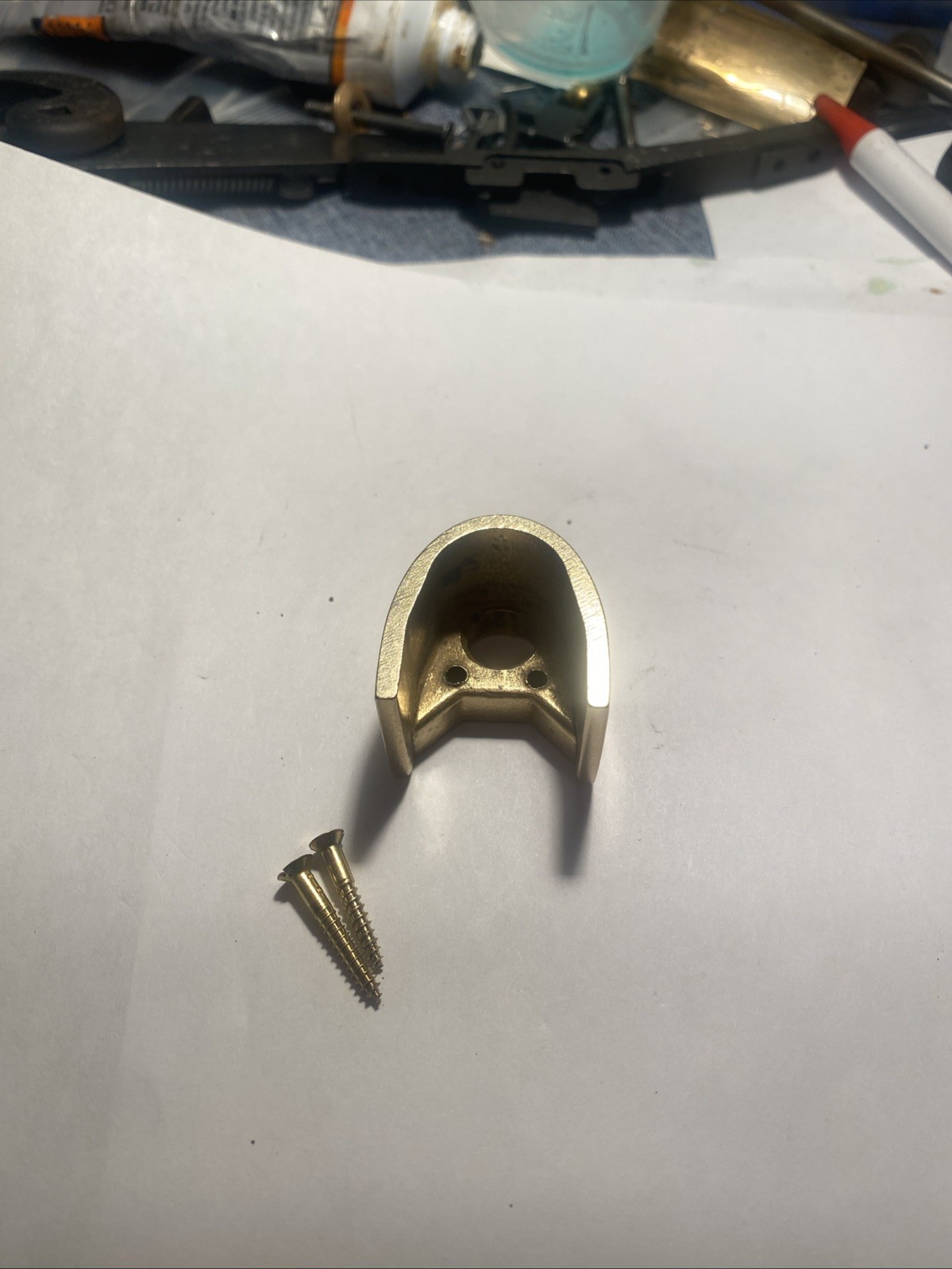 1-0" , Thompson Center Hawken Muzzleloader Nose Cap W screws