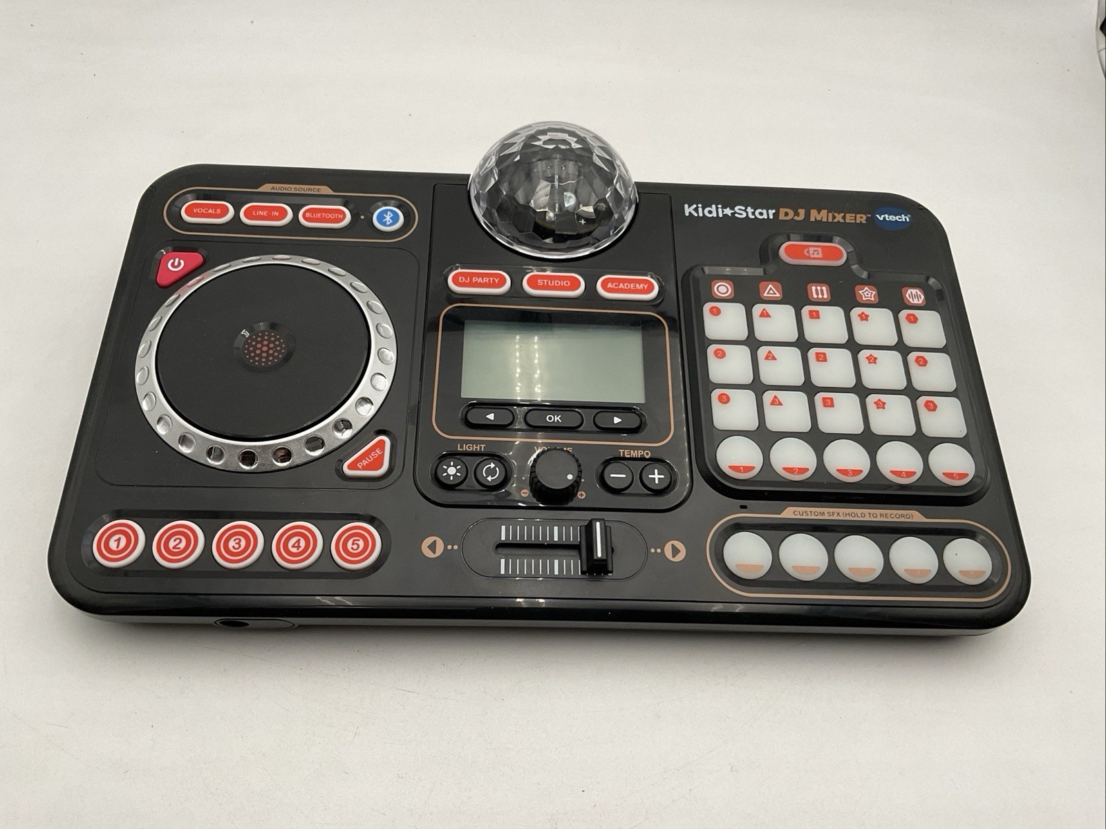 Vtech Kidi Star DJ Mixer Tested Scratch On Front See Pic