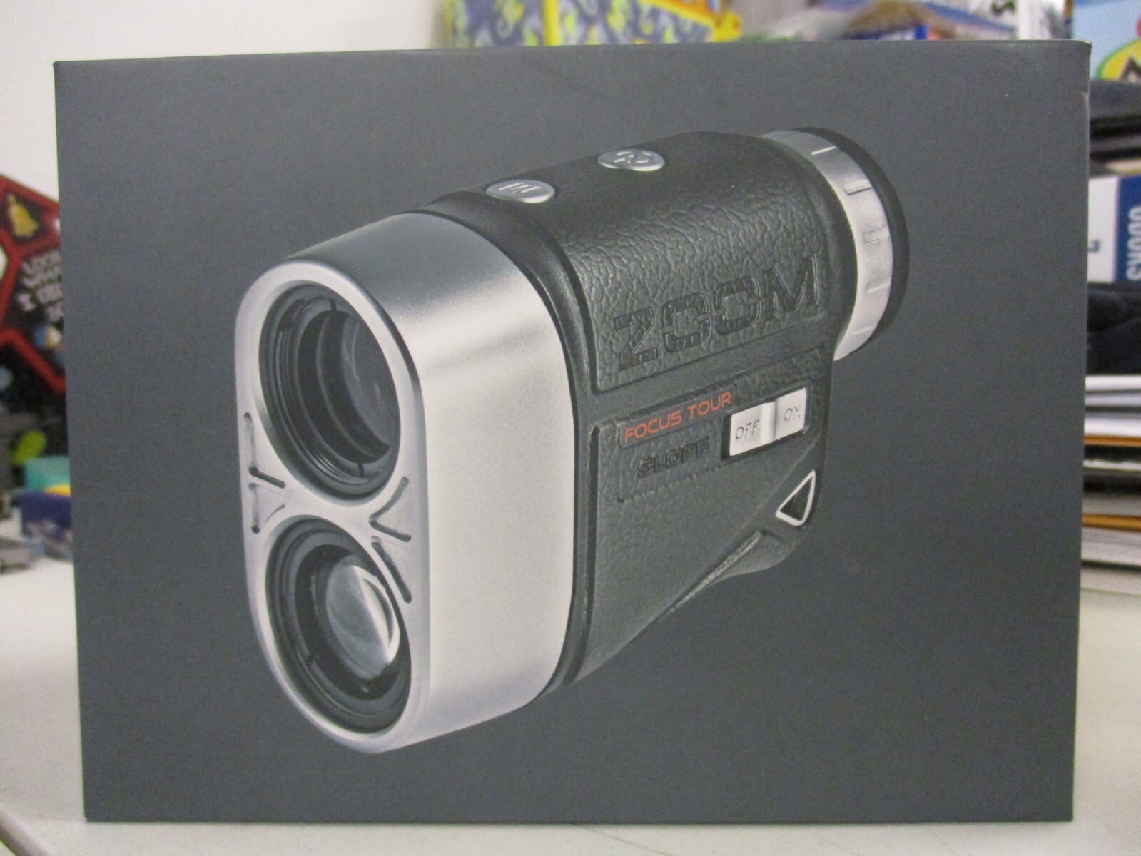 Zoom Focus Tour Premium Golf Laser Rangefinder Slope Switch Vibration  ~NOB~
