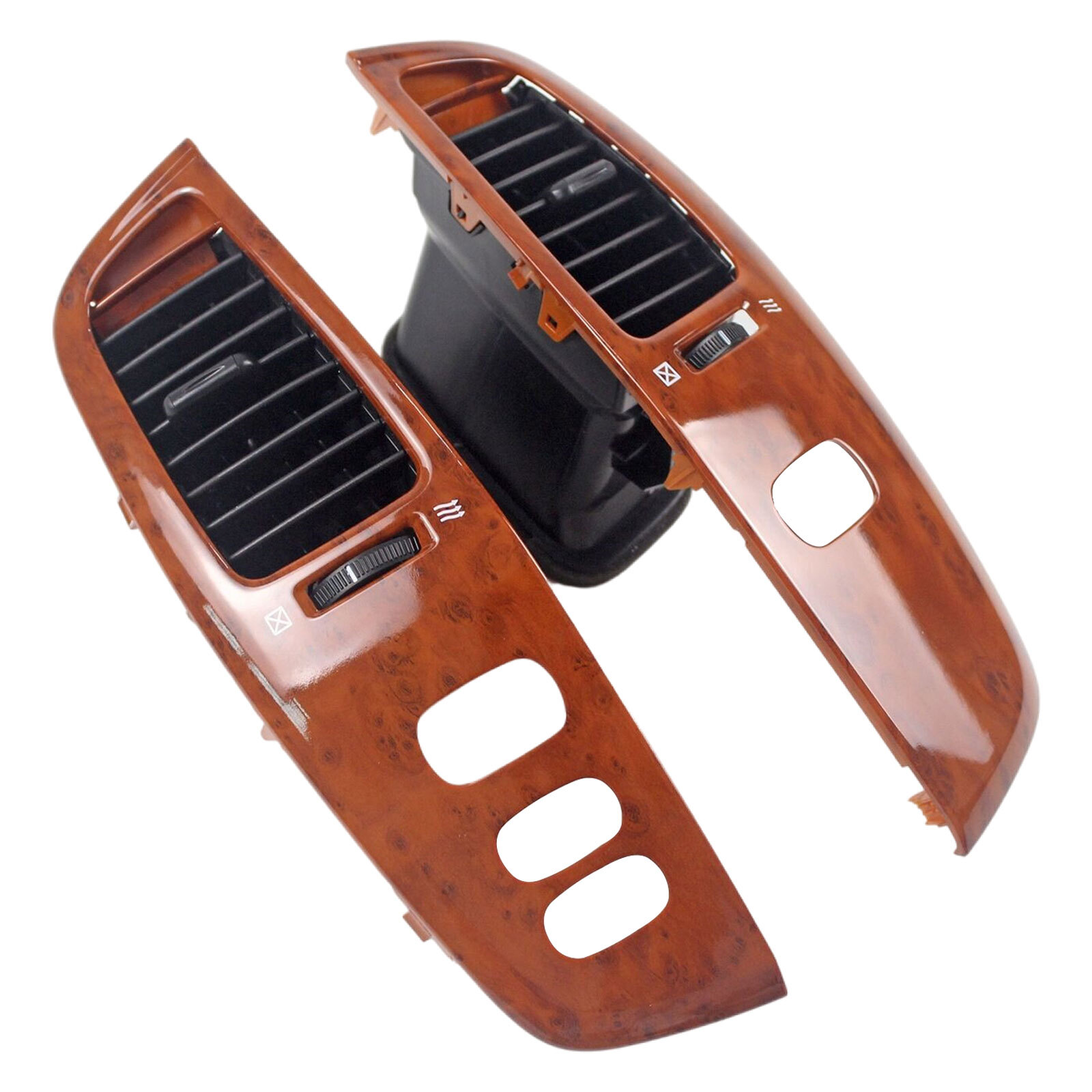 LHD Interior Wooden Dashboard Air Vent For Toyota Land Cruiser100 LC100 FJ100 US