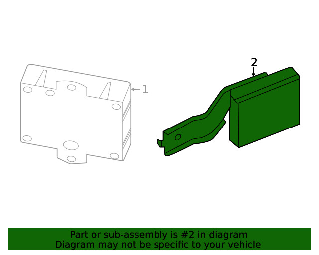 Genuine Nissan Warning Buzzer 25640-5BC0B