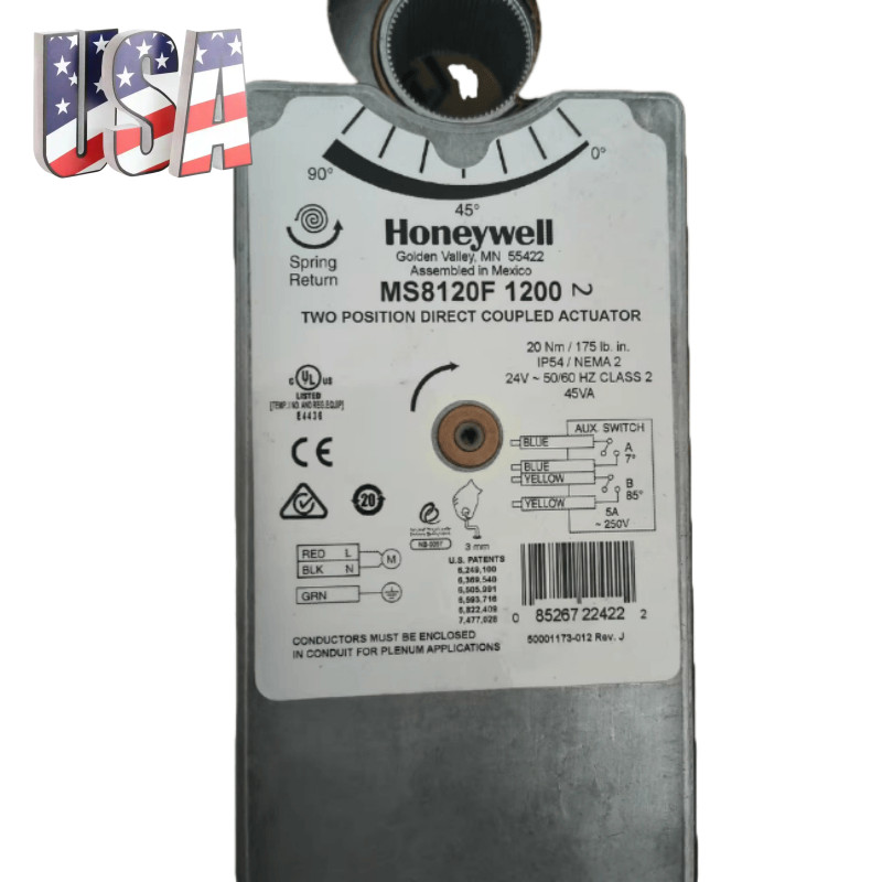 1PCS new Honeywell MS8120F1200 Coupled Actuator 24v 175