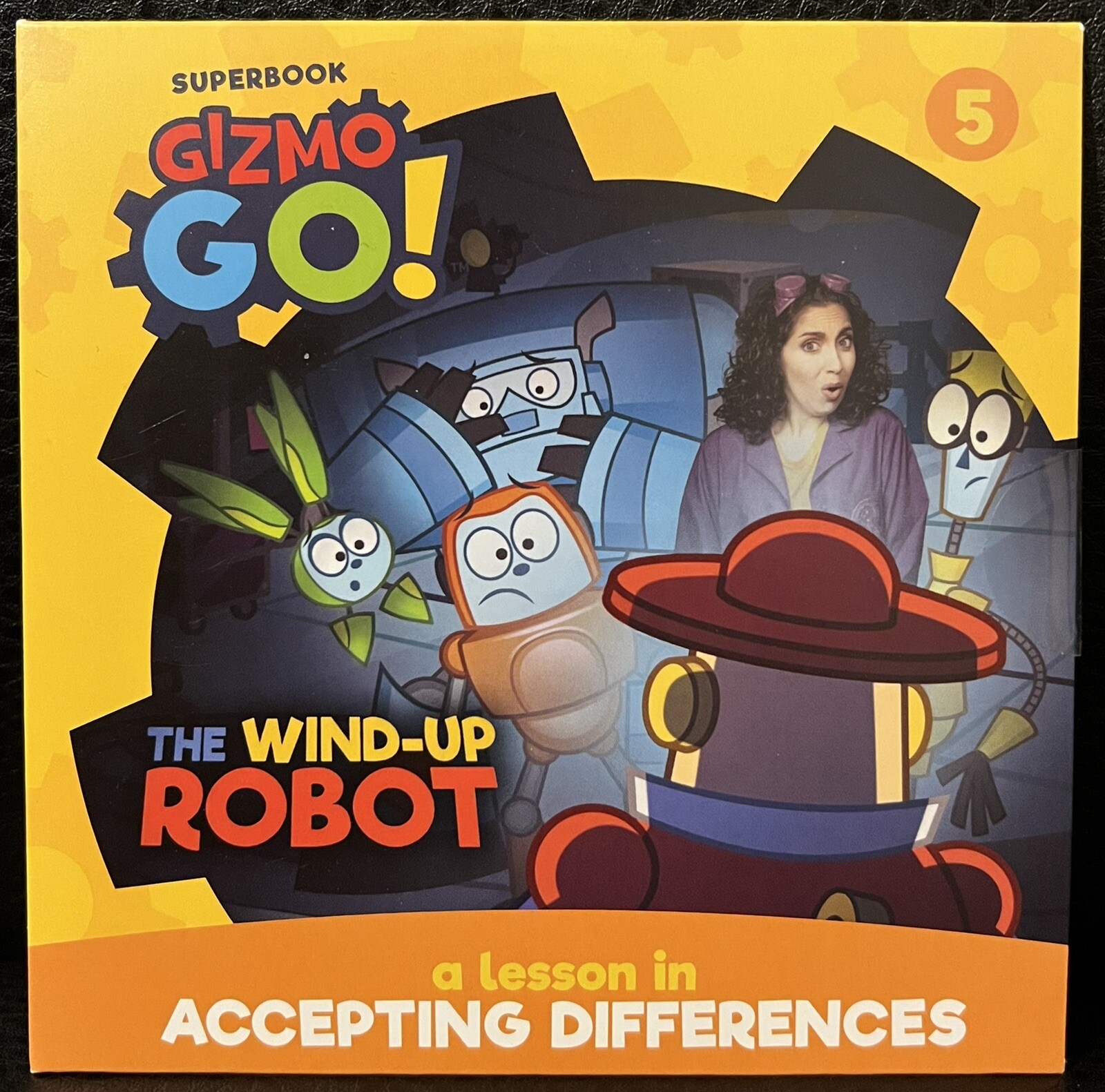 Superbook Gizmo Go! Vol 5 A Lesson in Accepting Differences DVD By CBN