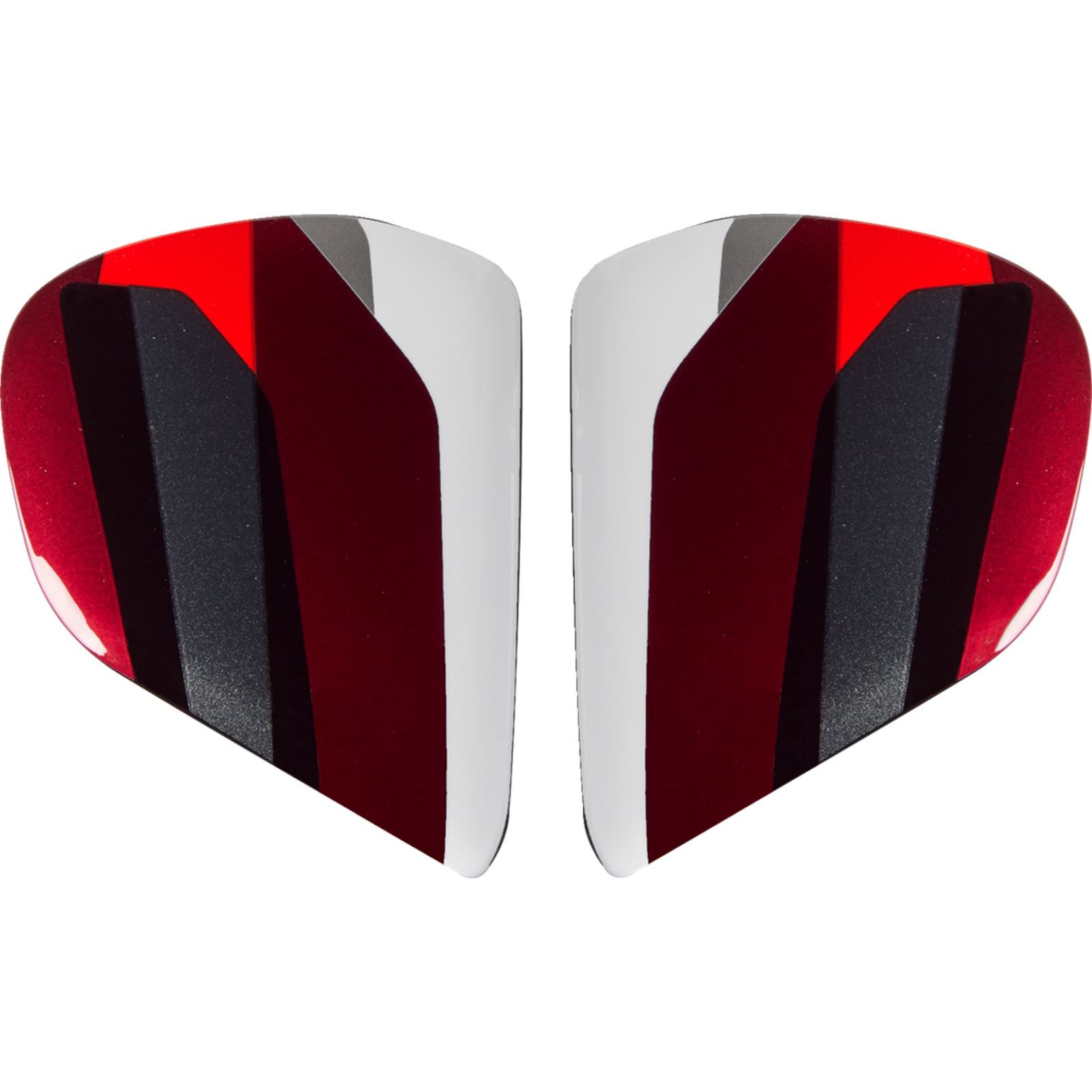 Arai Vas-V Side Pods - Snake - Red 025729