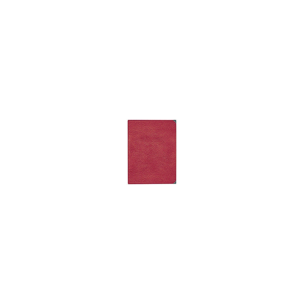 Deer River Deluxe Leatherette Choral Folio Red