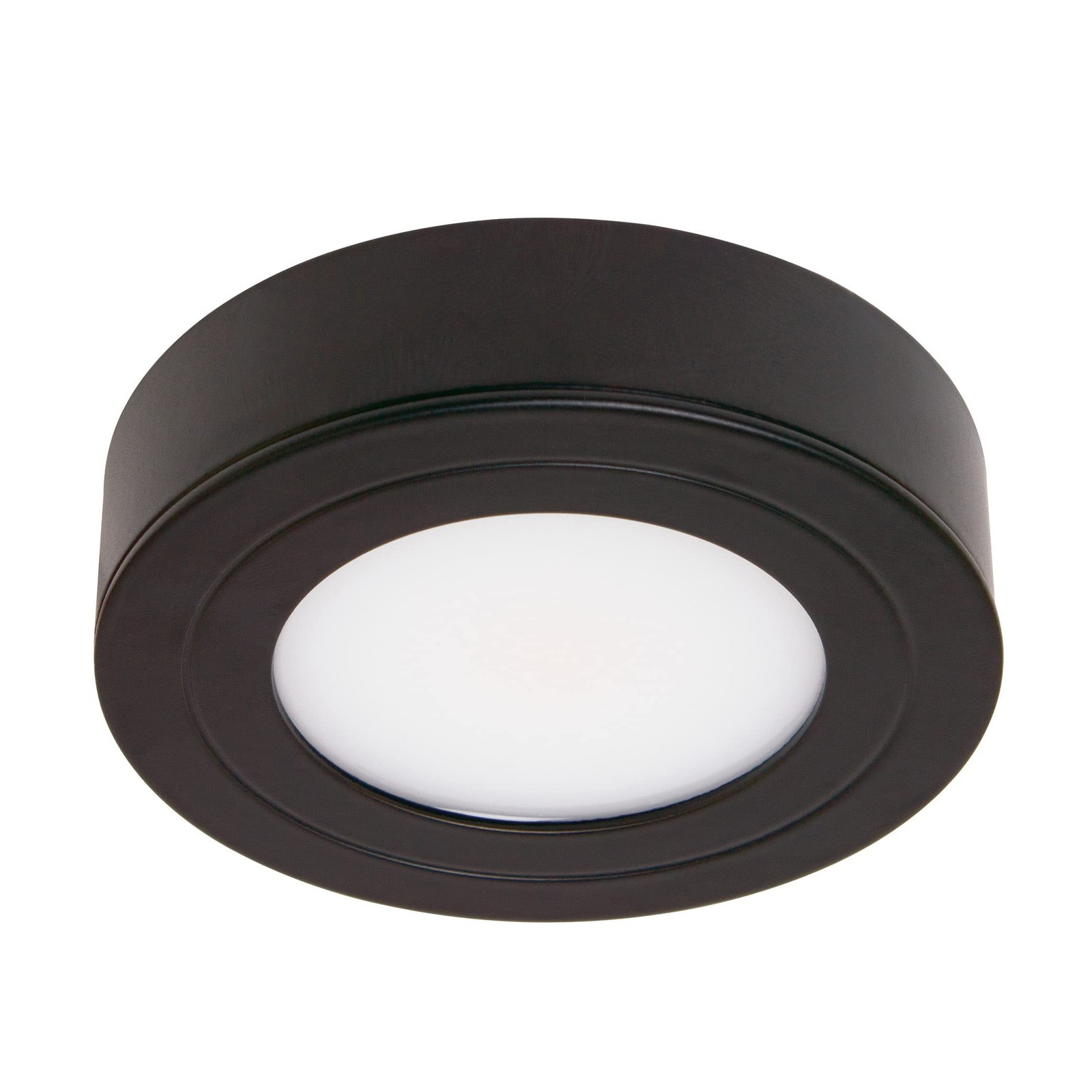 Hting Purevue Dimmable Led Puck Light Daylight 5000k Black 253413