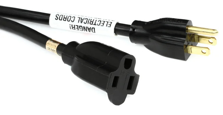 Pro Co E163-25 16-gauge NEMA 5-15P to NEMA 5-15R Power Extension Cord - 25 foot
