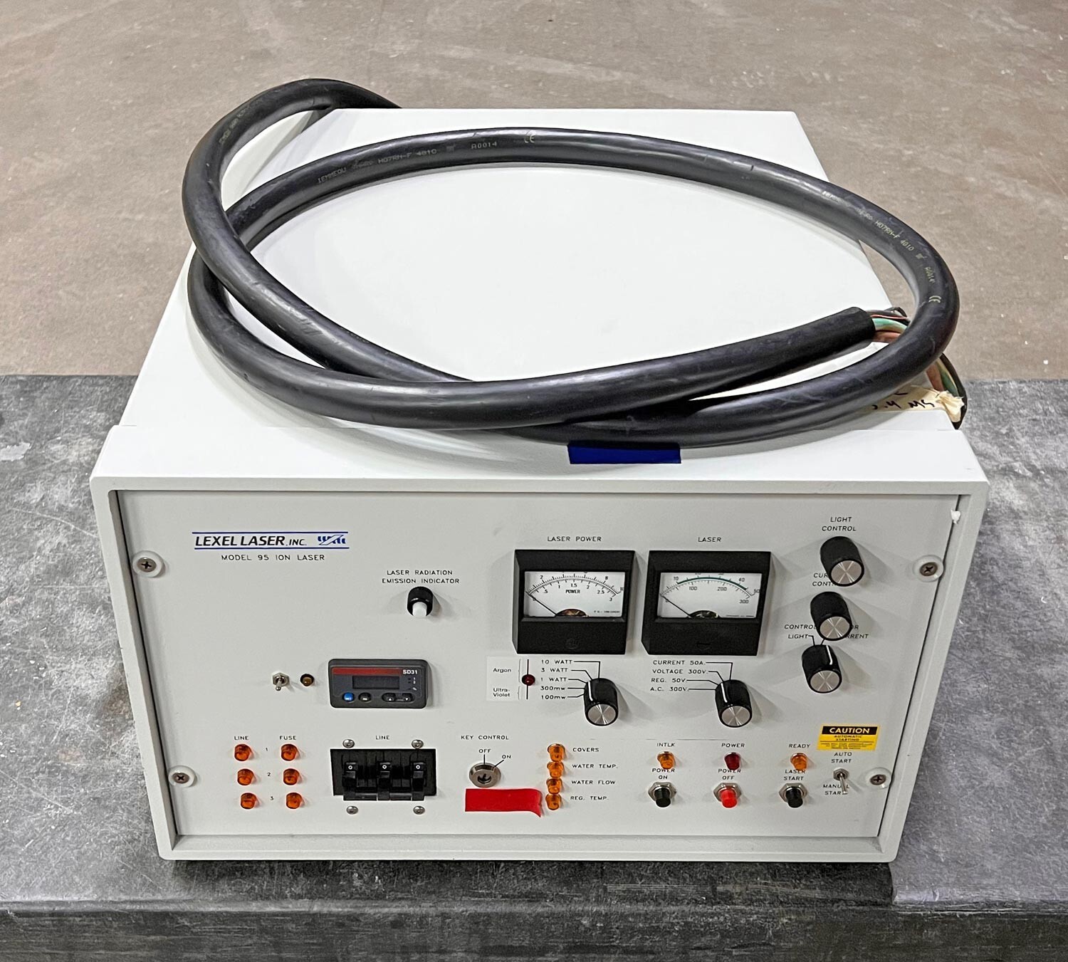 Lexel Ion Laser Model 95 Power Supply 2018 Version 109-460 Z-06 NEW??