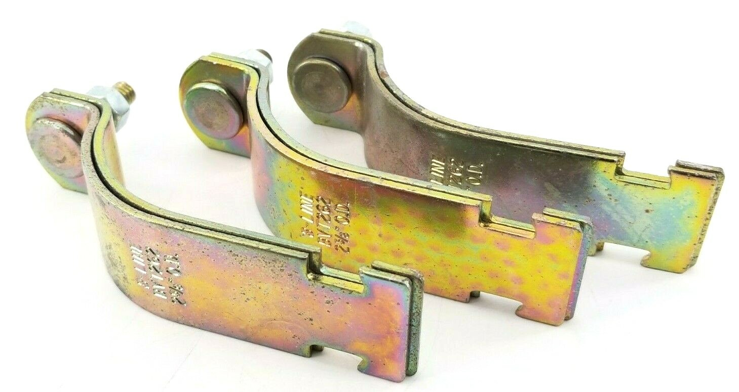 B-Line Vibraclamp, BVT262, Brackets Only, OD: 2-5/6"